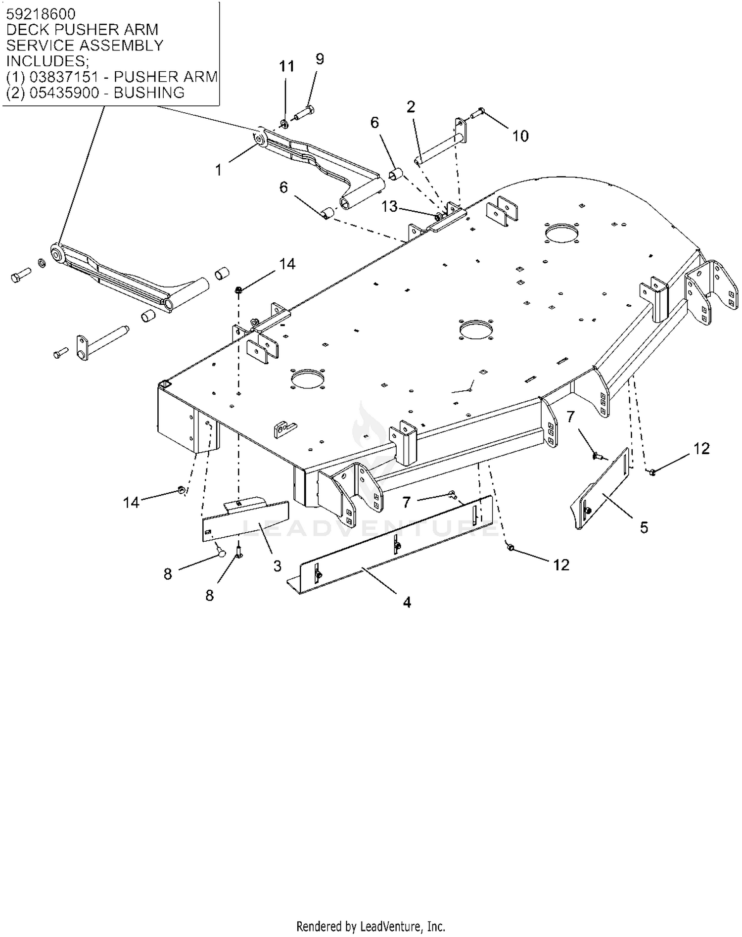 Stabilizer Arms And Baffles - 52"