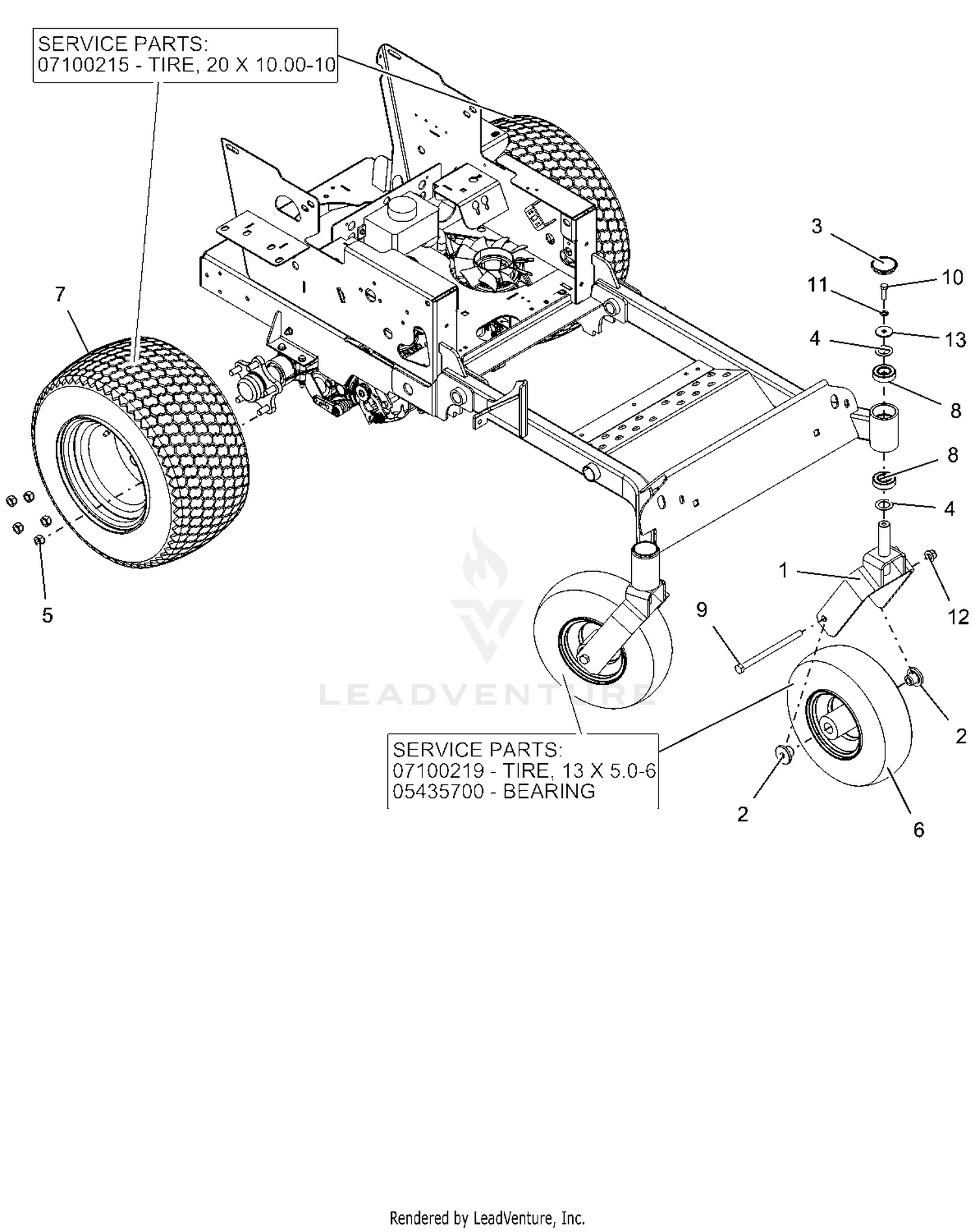Casters And Tires