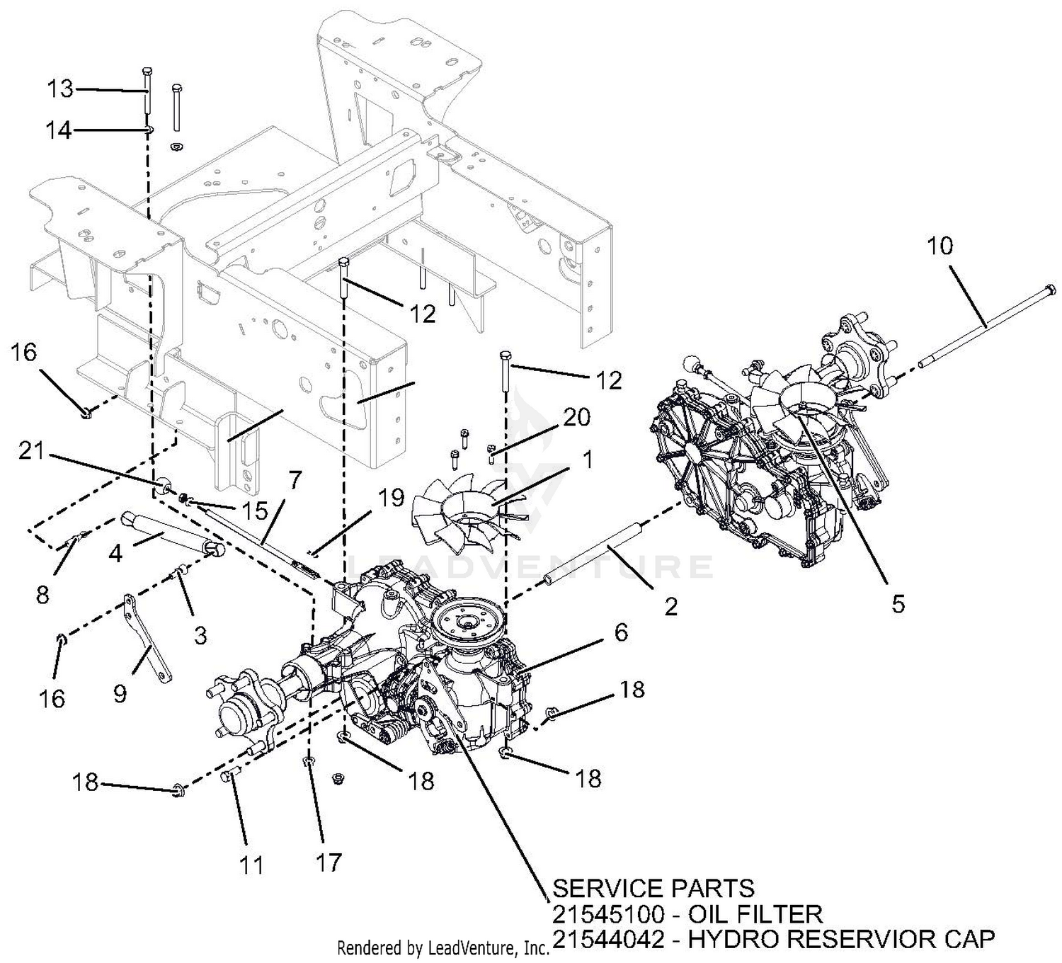 Transaxles - SN 040000 And Up
