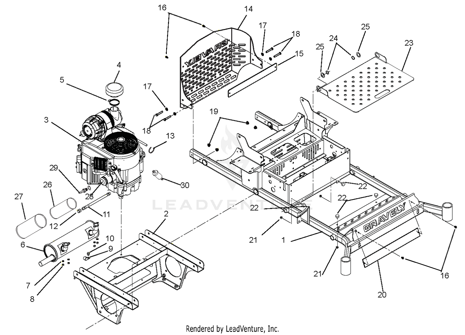 Frame, Engine And Subframe