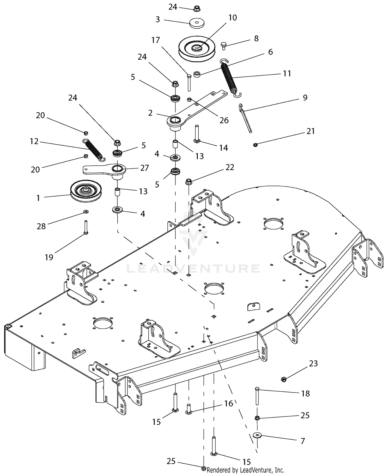 Idlers And Sheaves - 60 Inch