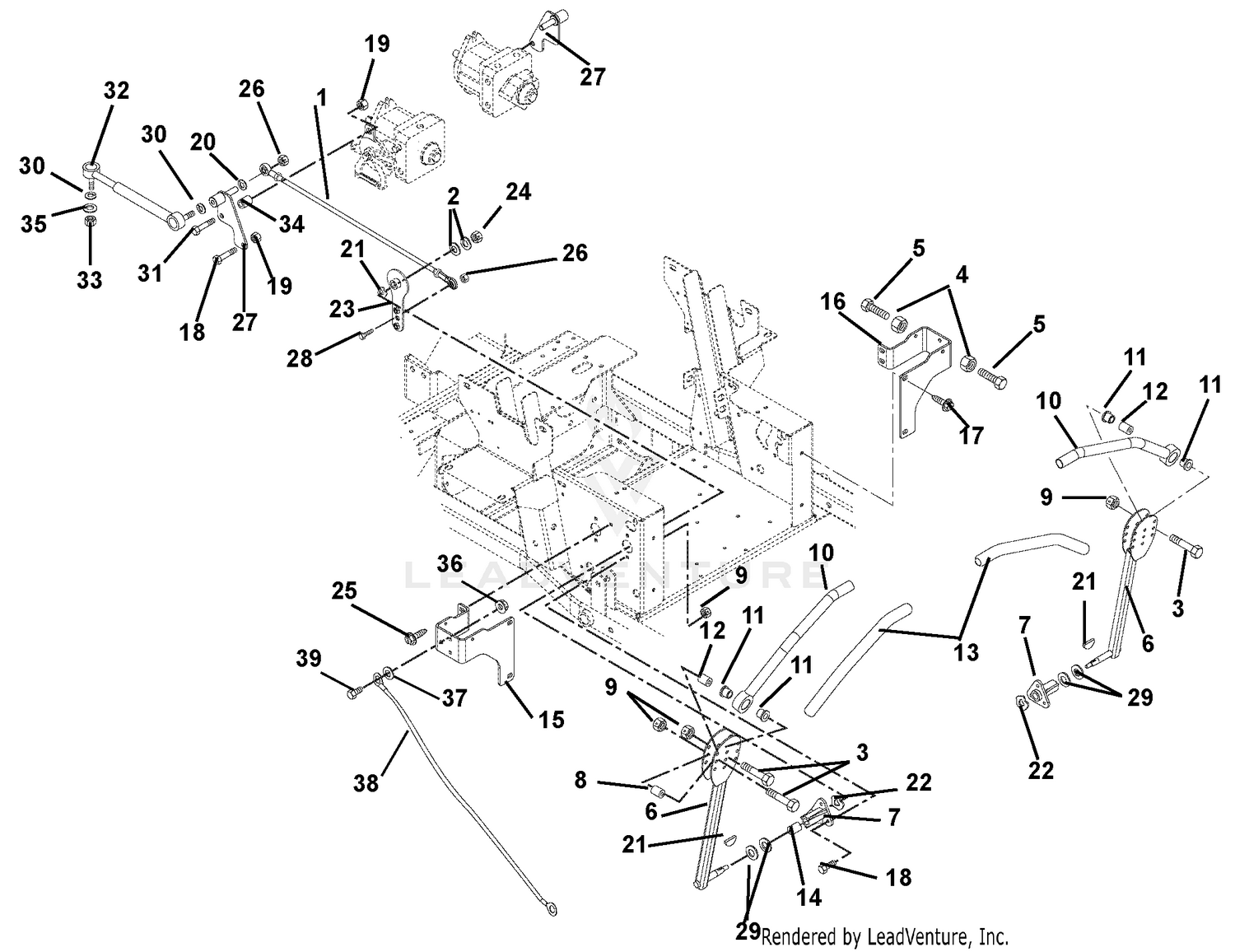 Steering Levers And Linkages