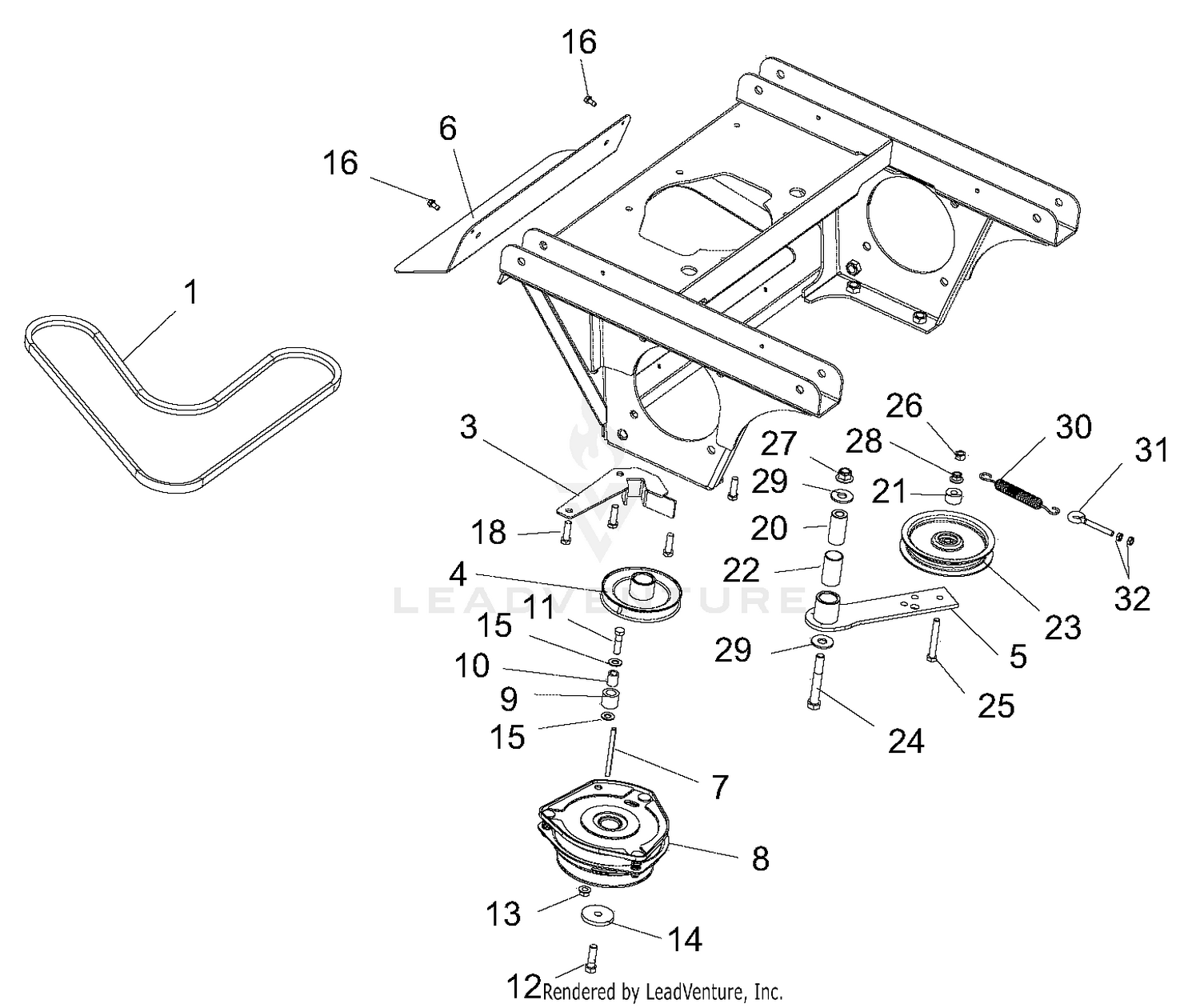 Clutch And Exhaust Deflector