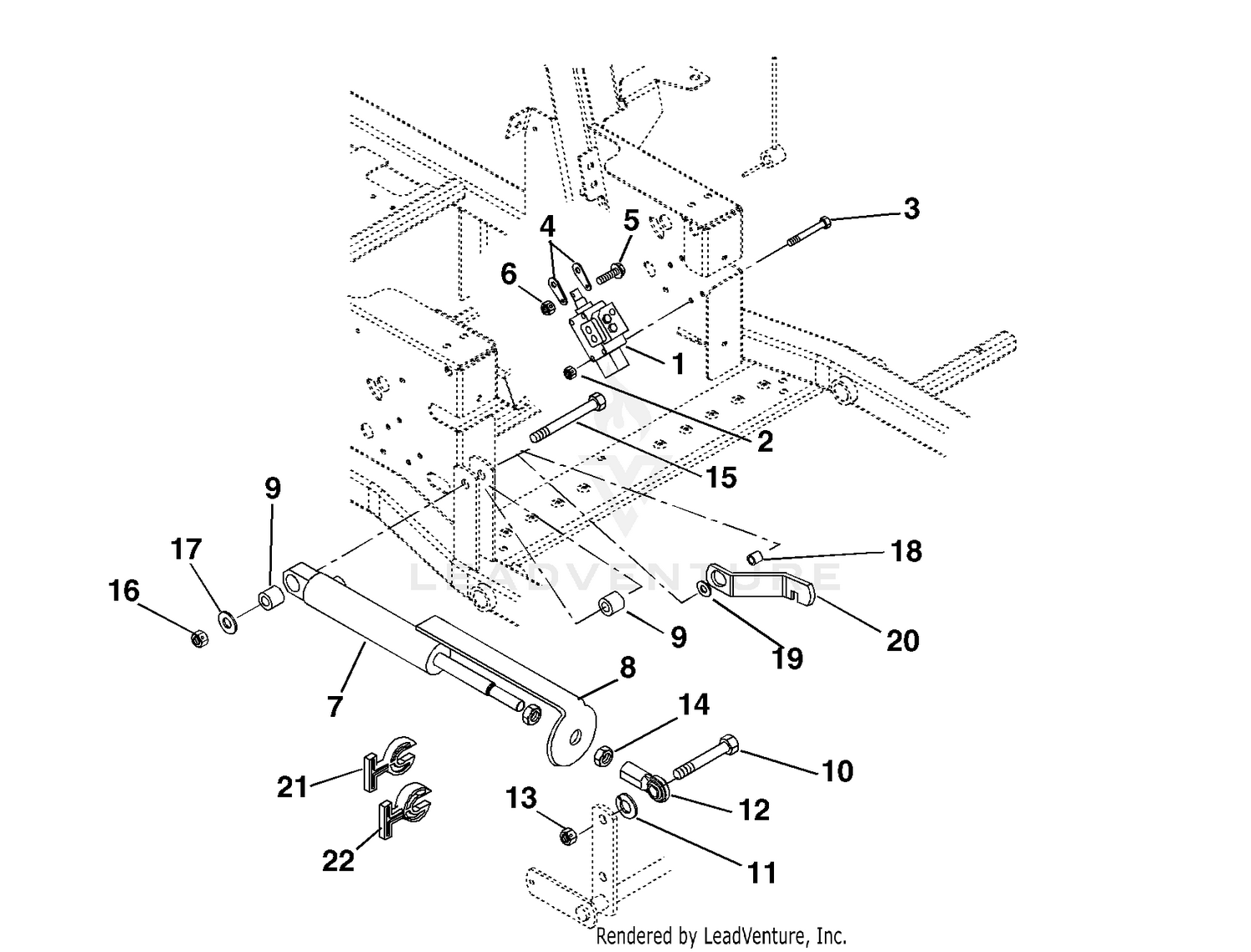 Lift Valve And Cylinder