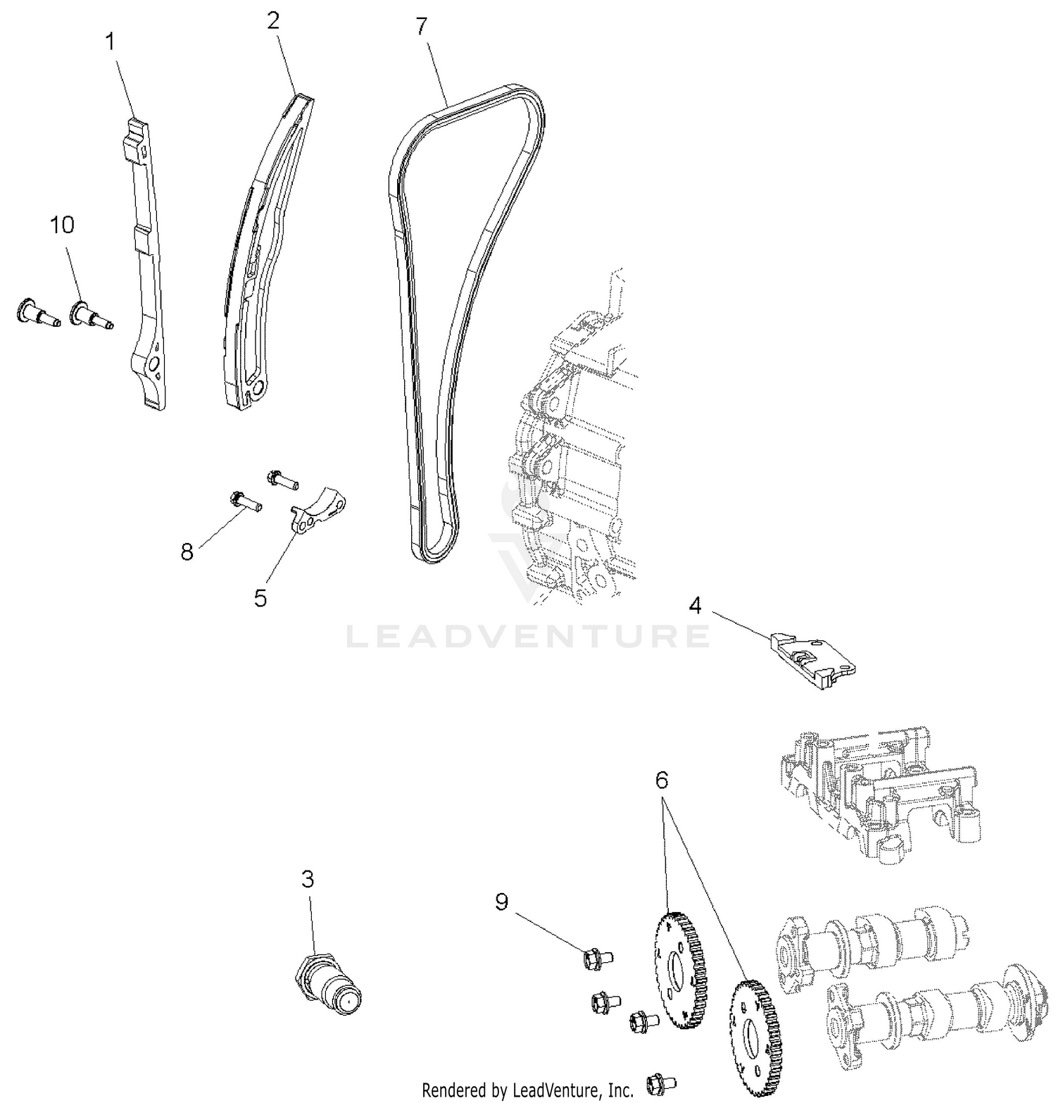 Cam Chain And Sprocket