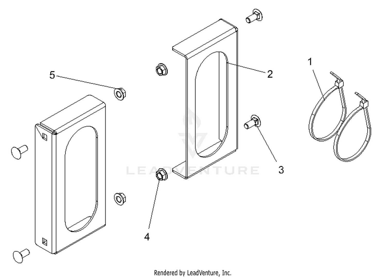 Brake Light Bracket Kit