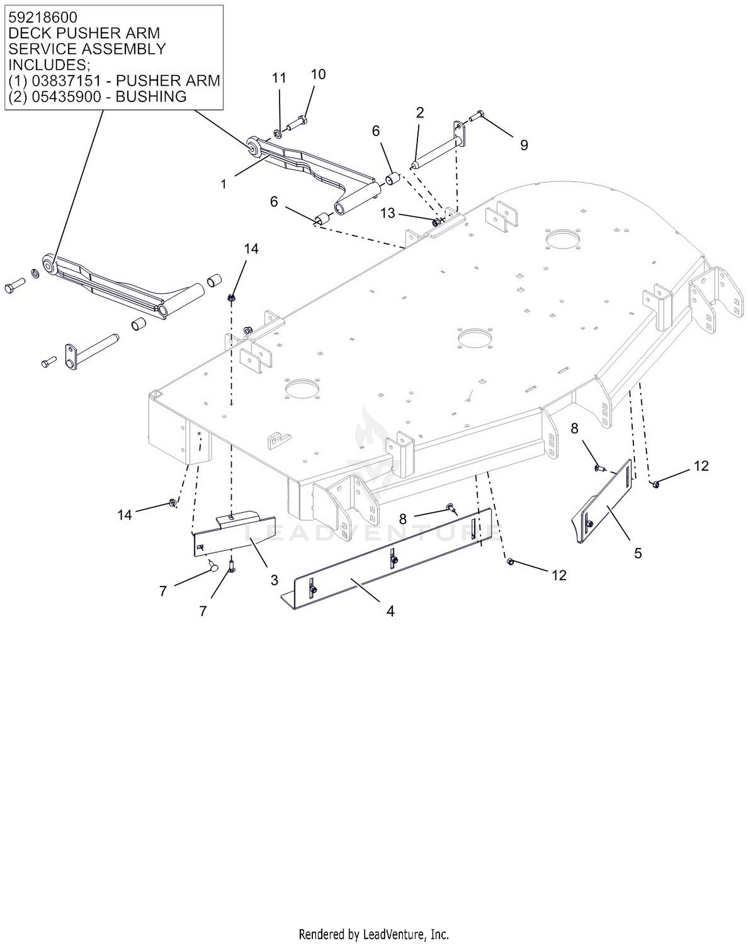 Stabilizer Arms And Baffles - 52"