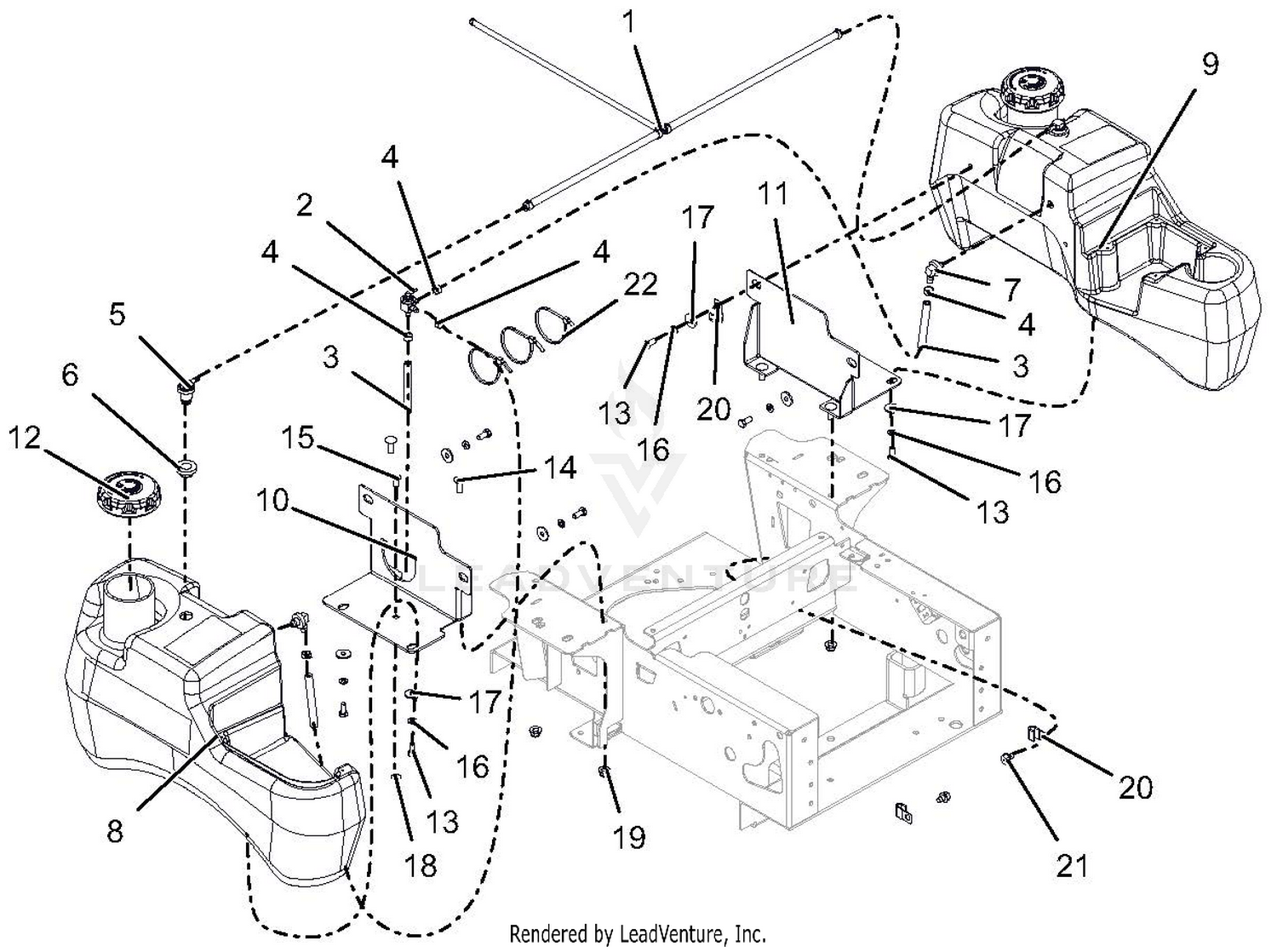 Fuel System - Kohler - Non-CARB