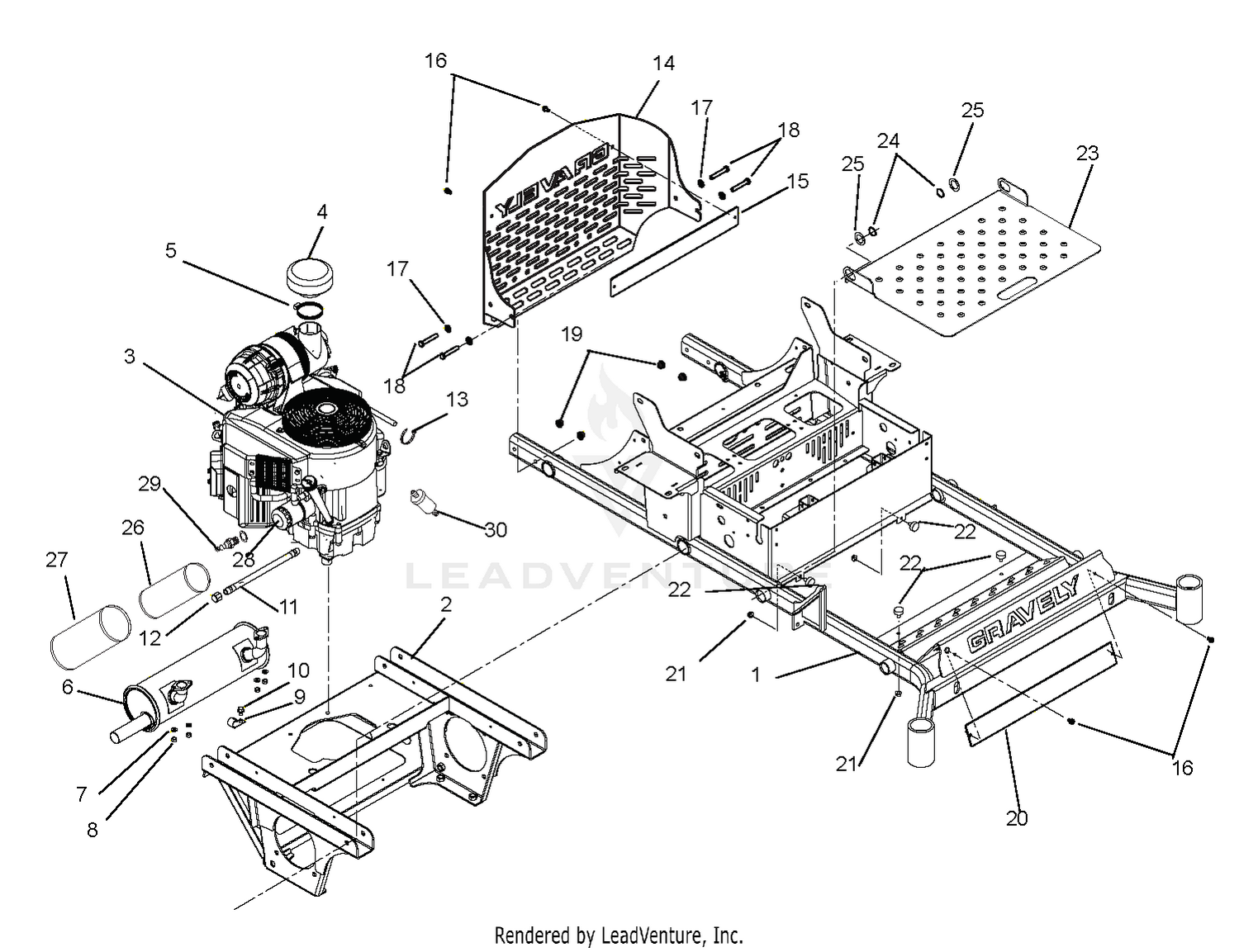 Frame, Engine And Subframe