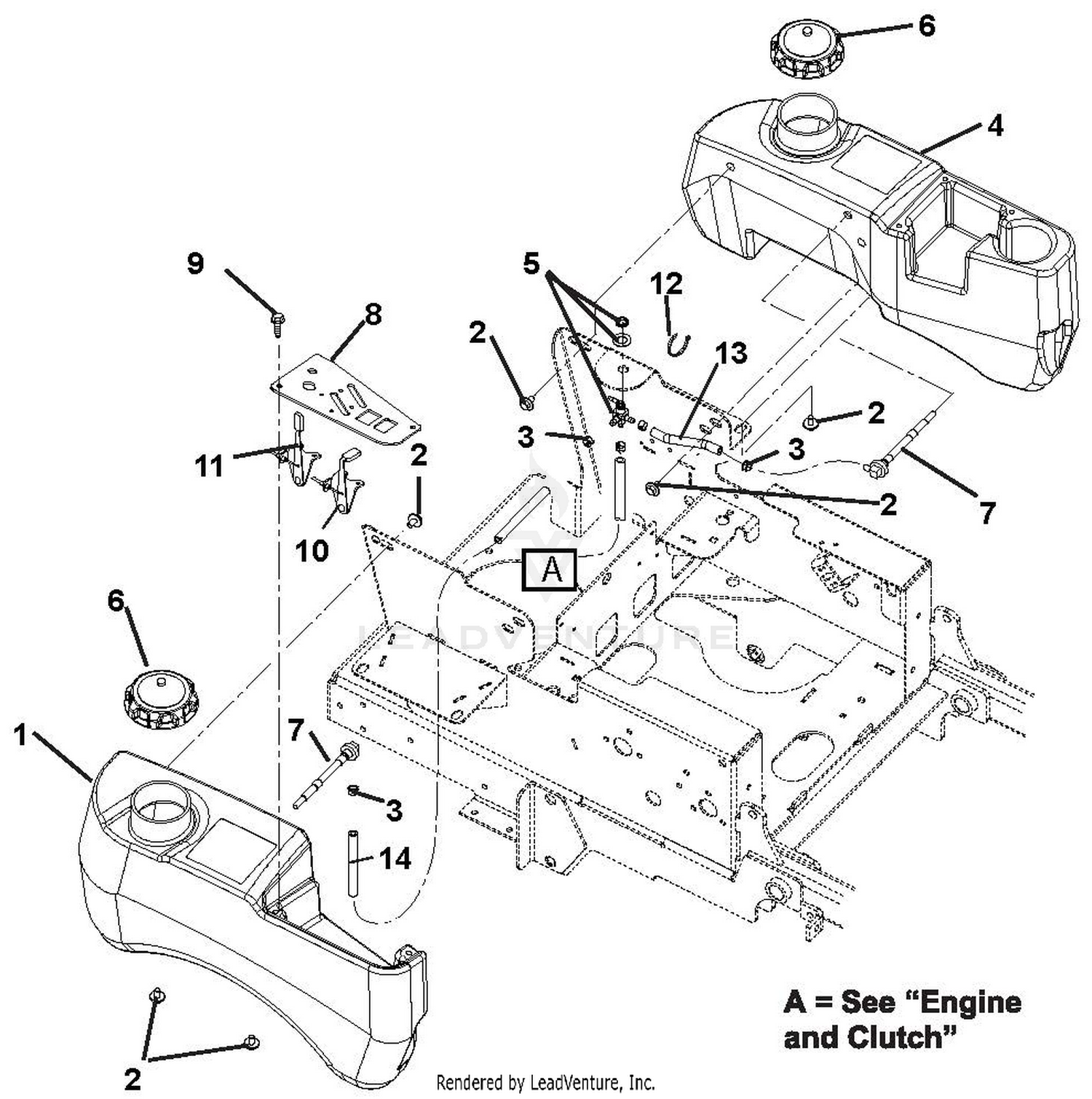 Fuel Tanks And Hoses