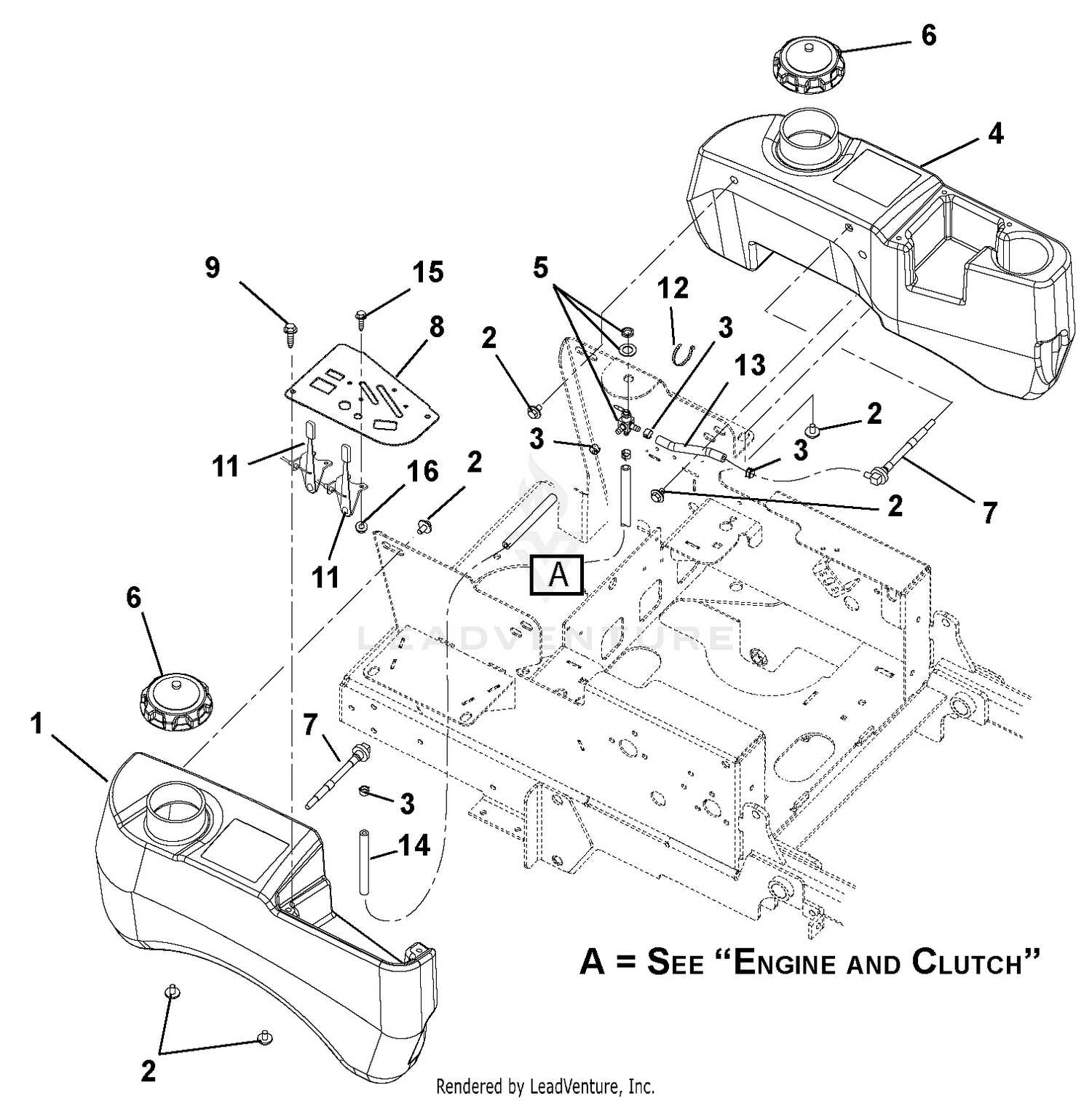 Fuel Tanks And Hoses