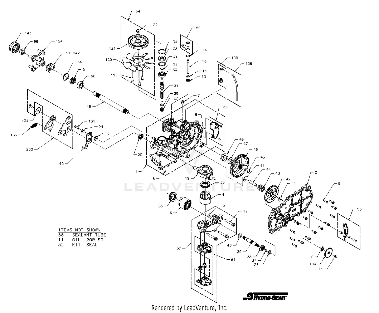Transaxle - Left Hand