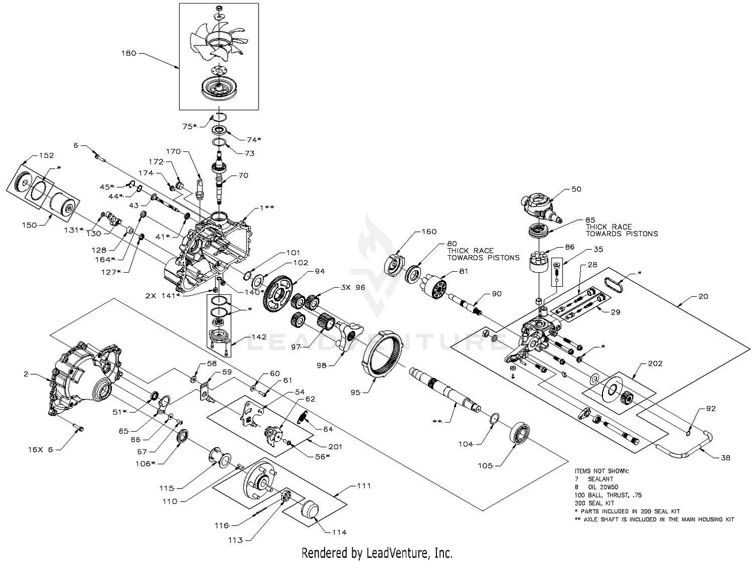 Transmission, RH - 05188100