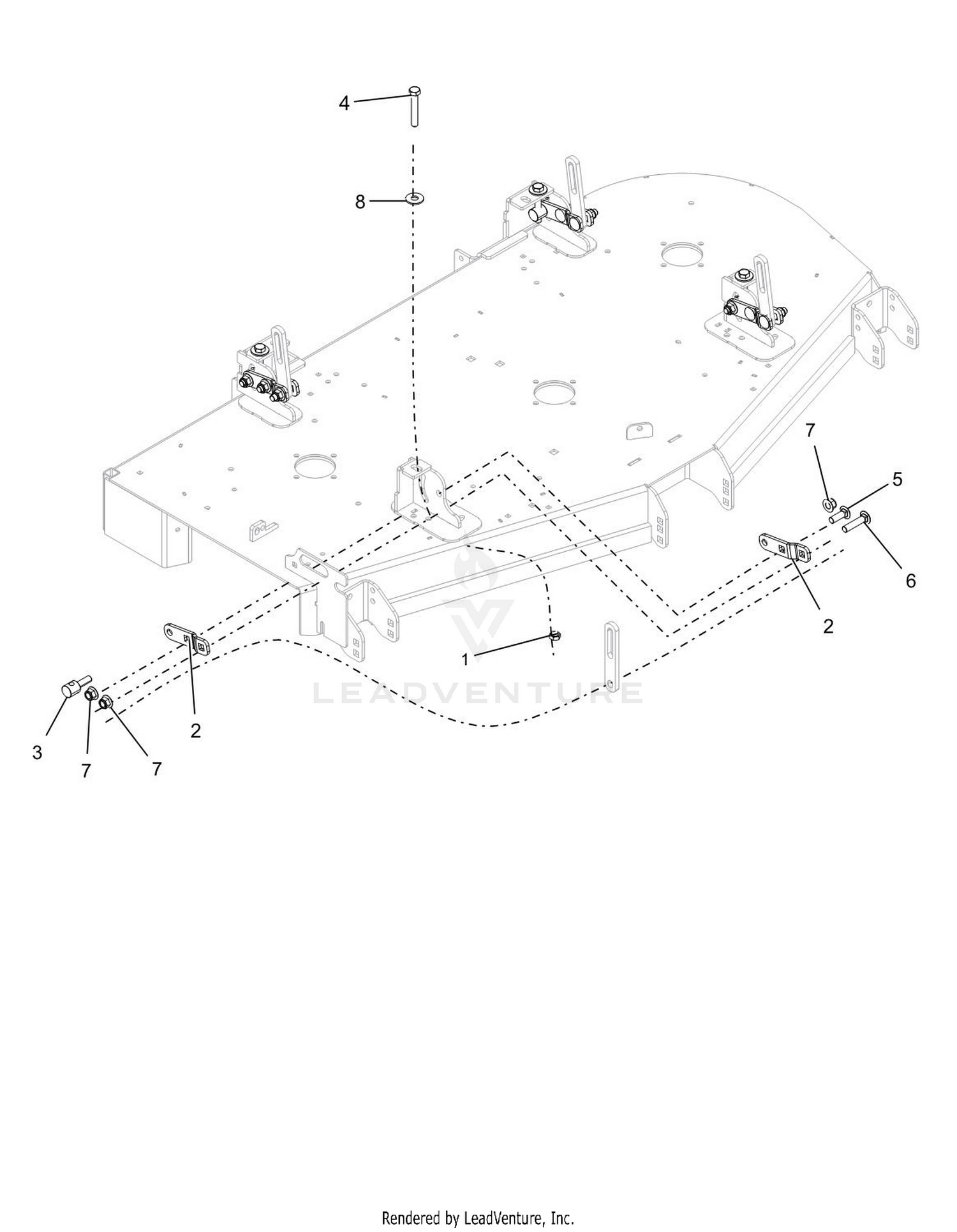 Deck Mounting Brackets