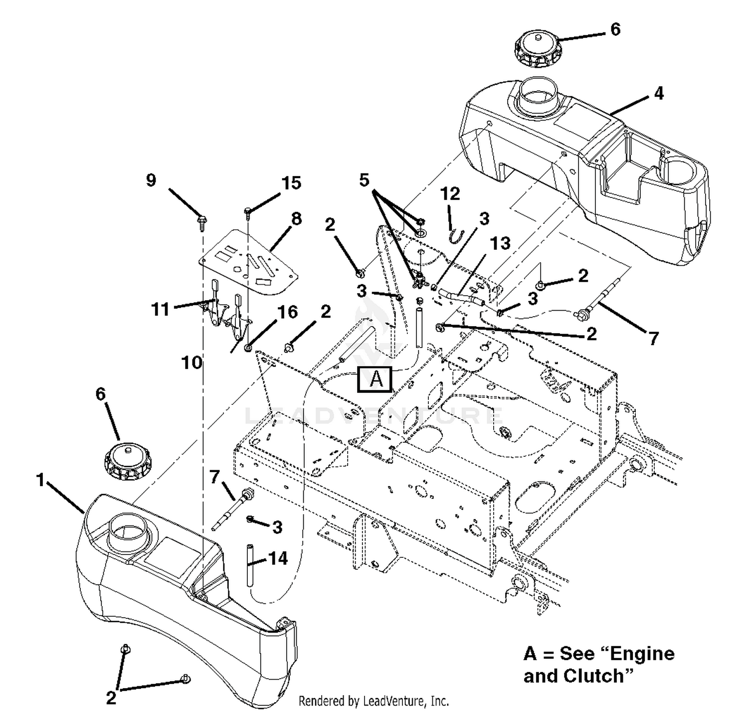 Fuel Tanks And Hoses