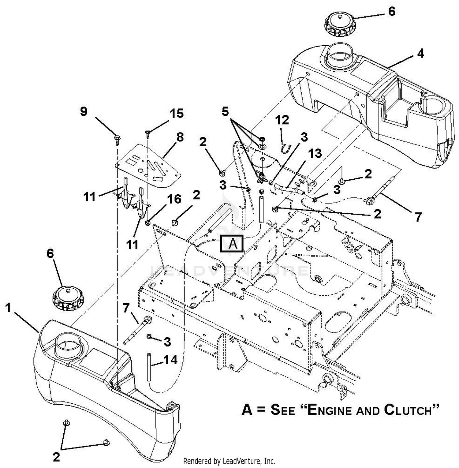 Fuel Tanks And Hoses