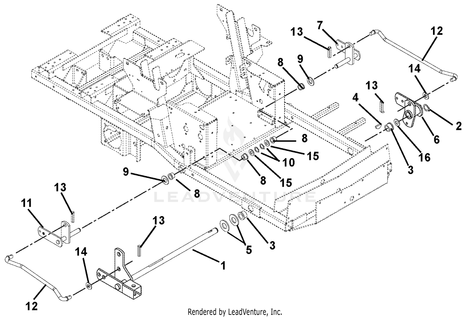 Deck Lift - Hydraulic