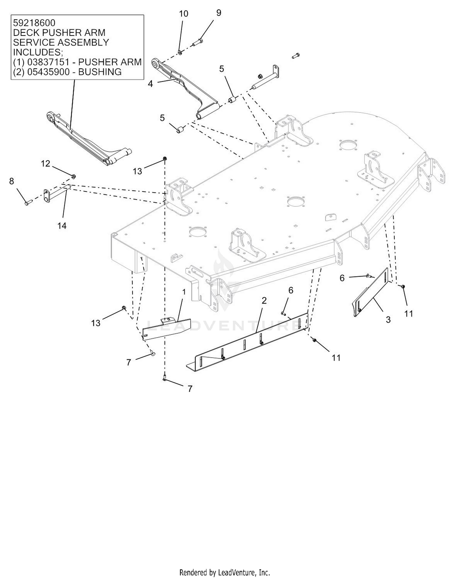Deck Mount And Baffles