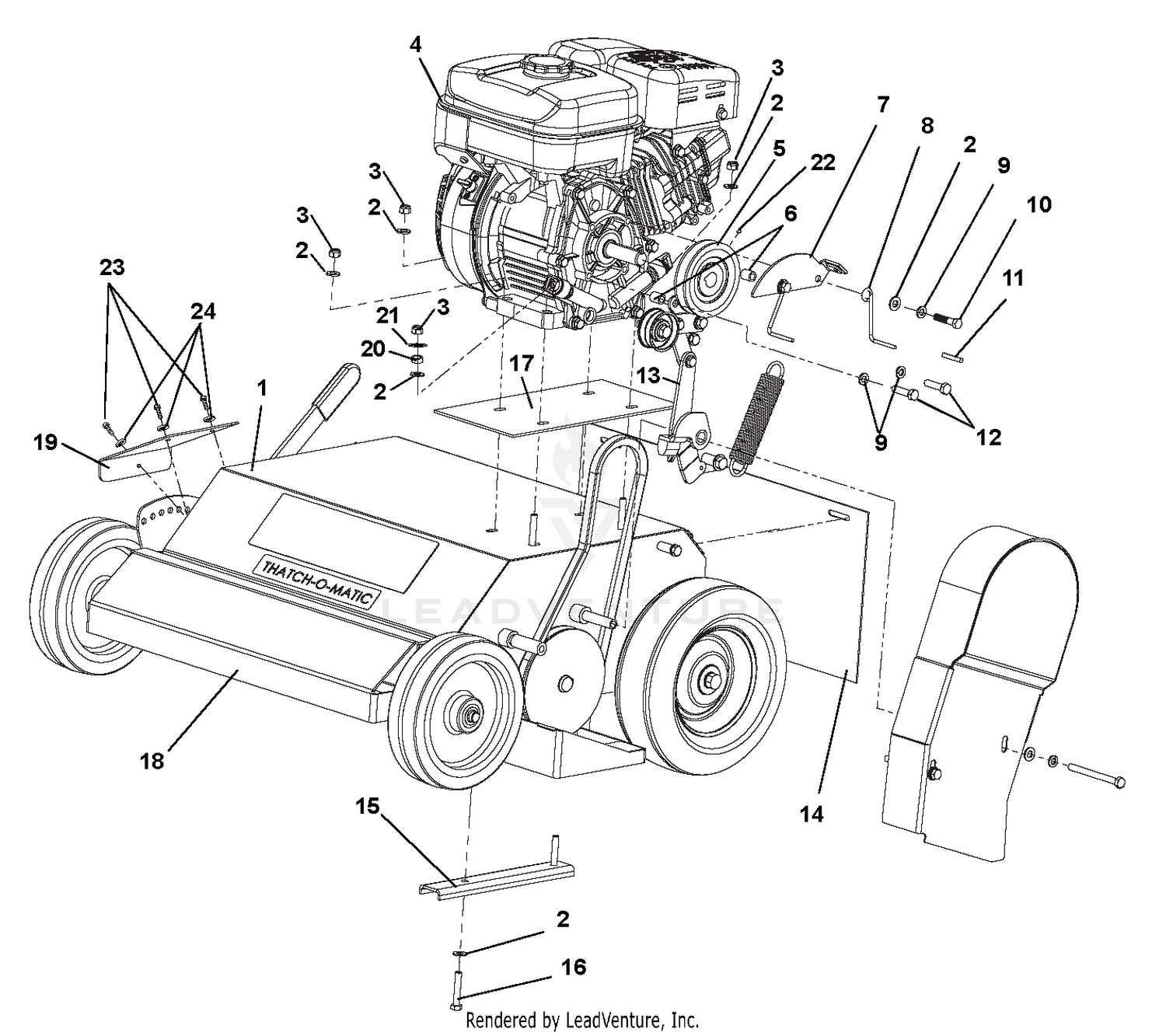 Frame And Engine