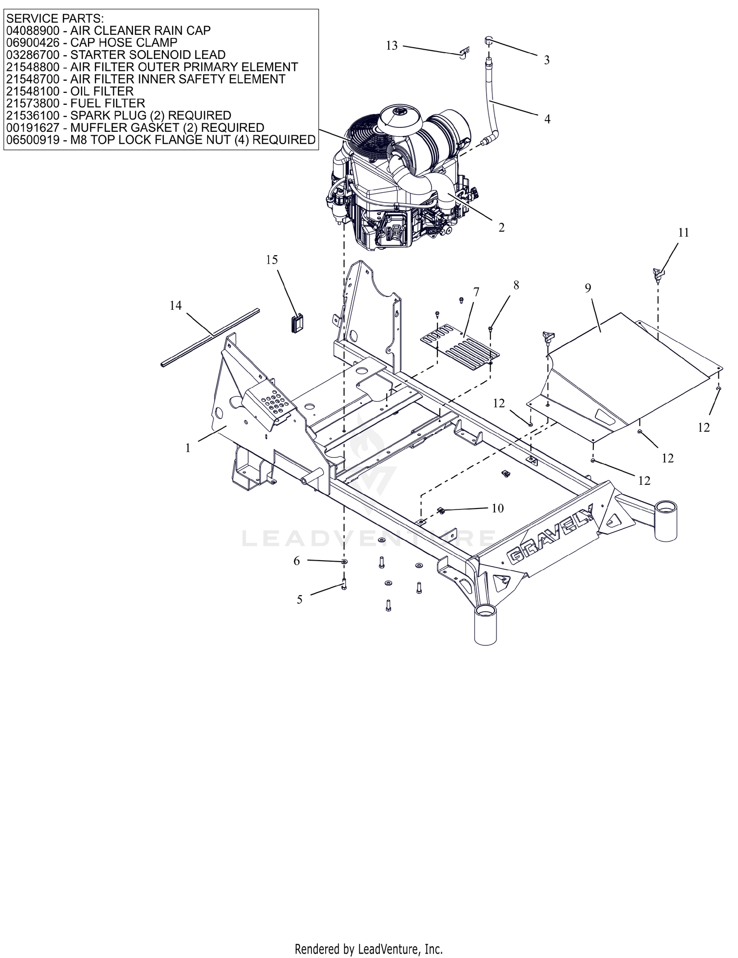 Engine and Frame