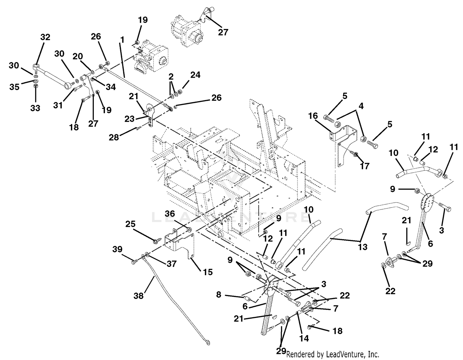 Steering Levers And Linkages