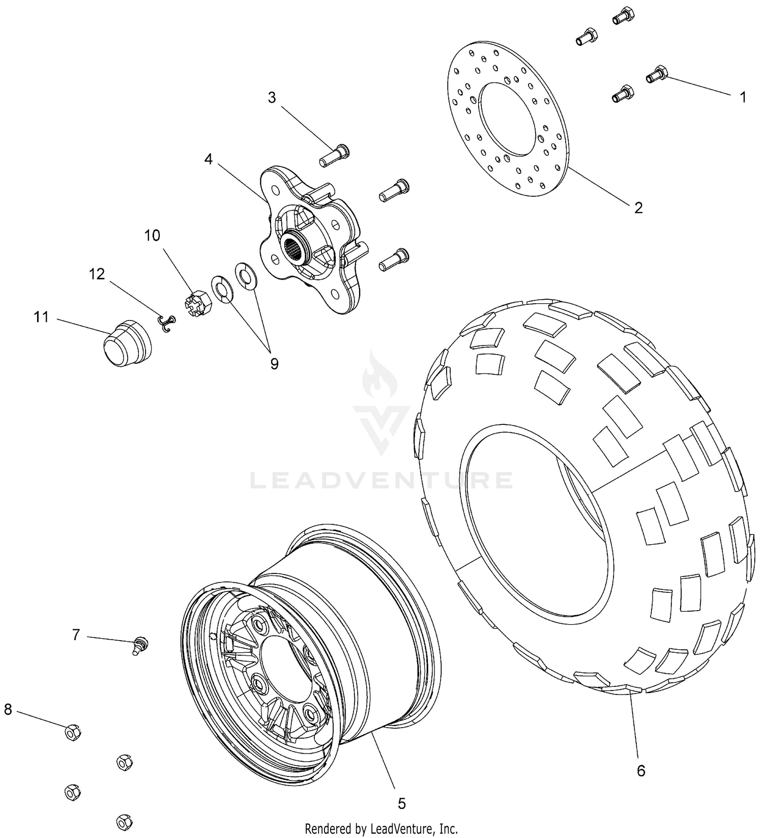 Rear Wheels