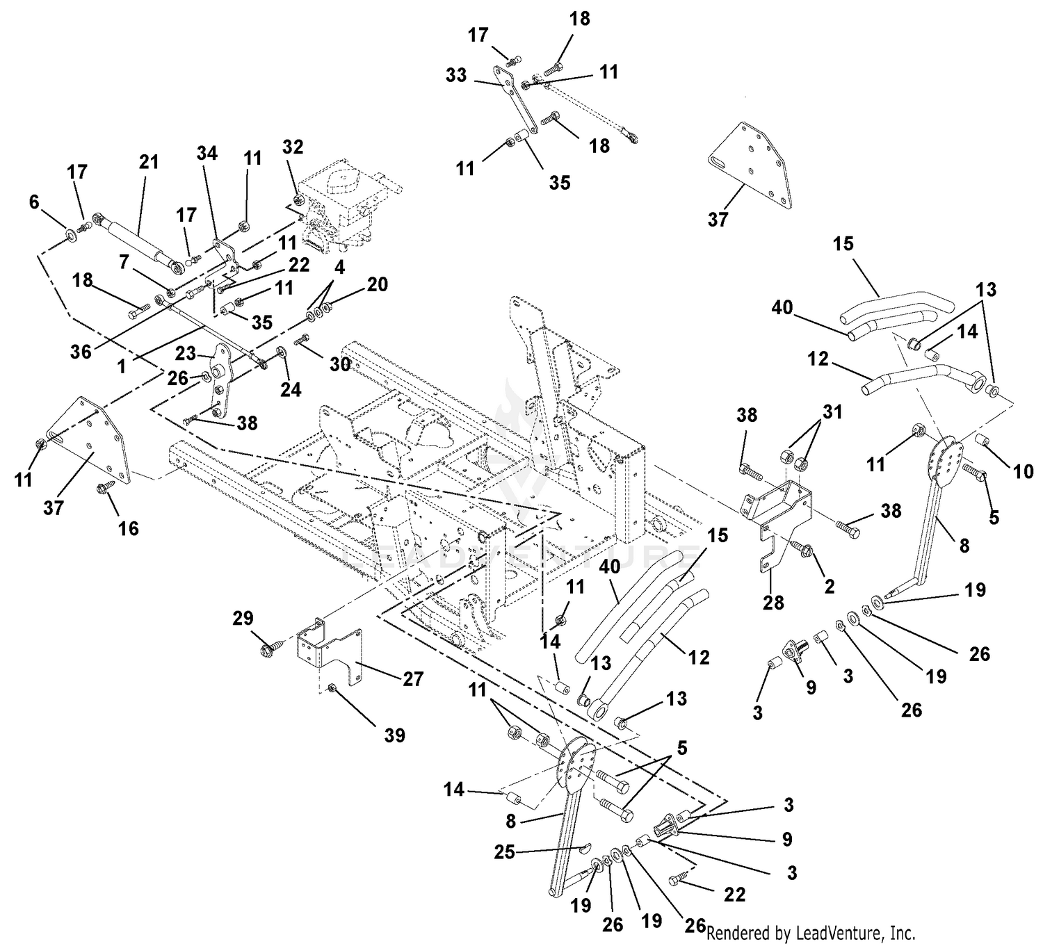 Steering Levers And Linkages