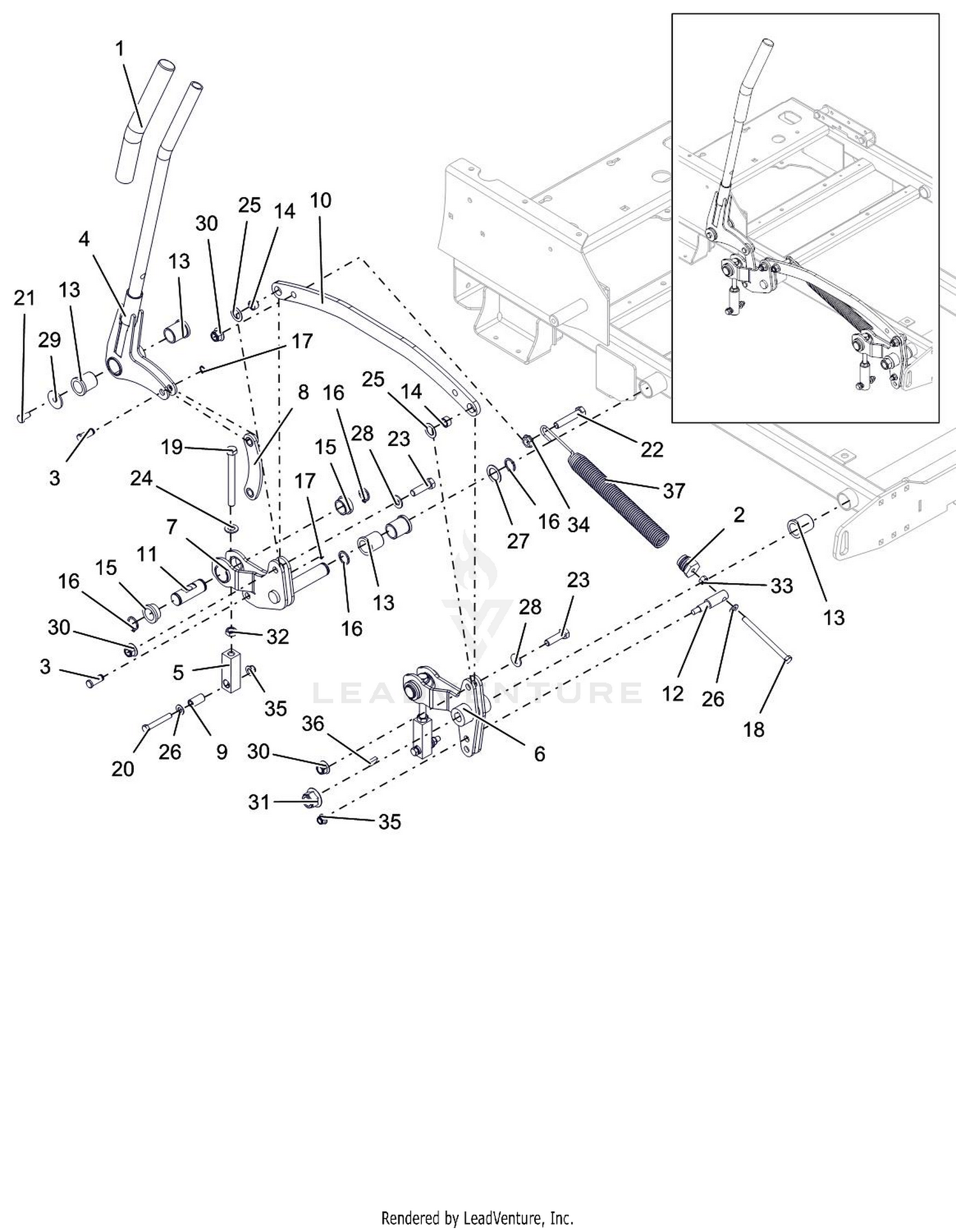 Deck Lift - Right Hand