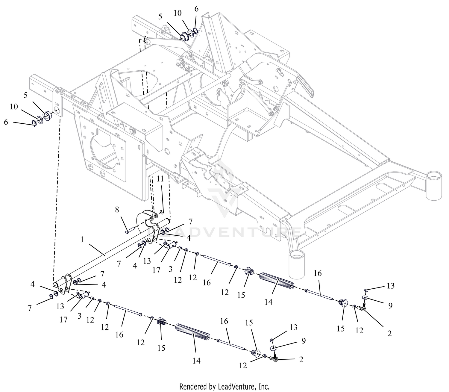 Parking Brake - Lower