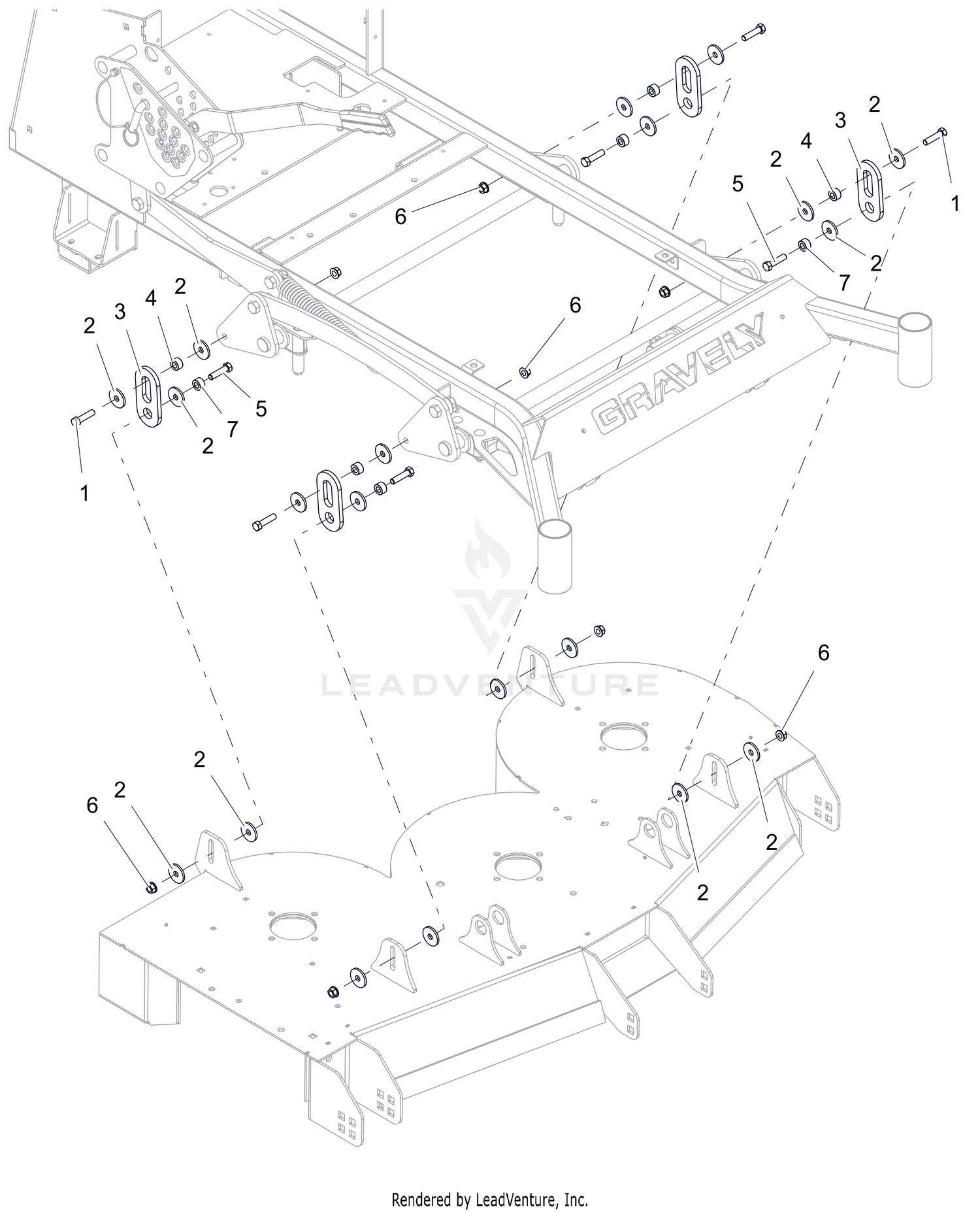 Deck Lift Linkage