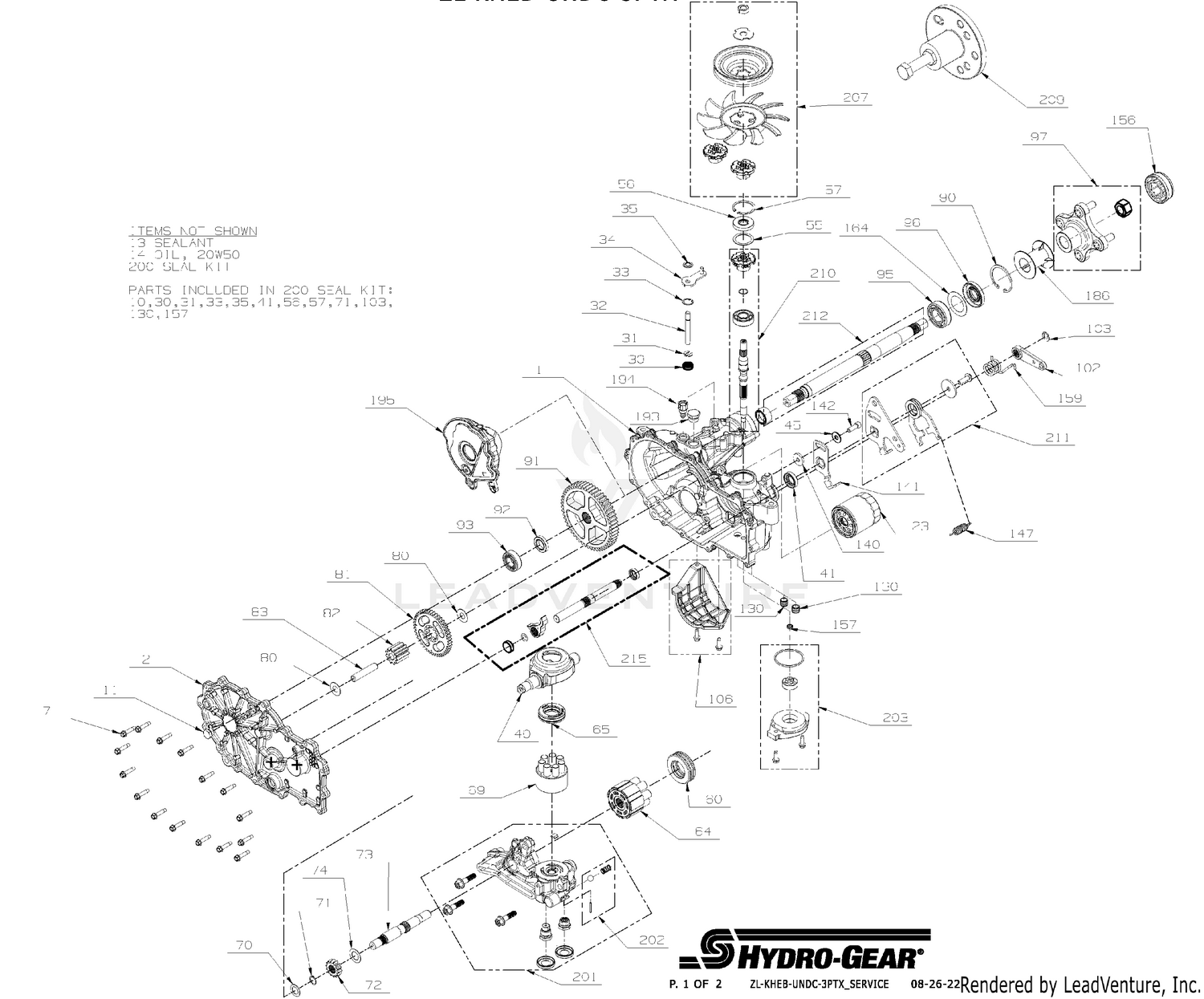 09654400 - ZT 3100 Series Transmission