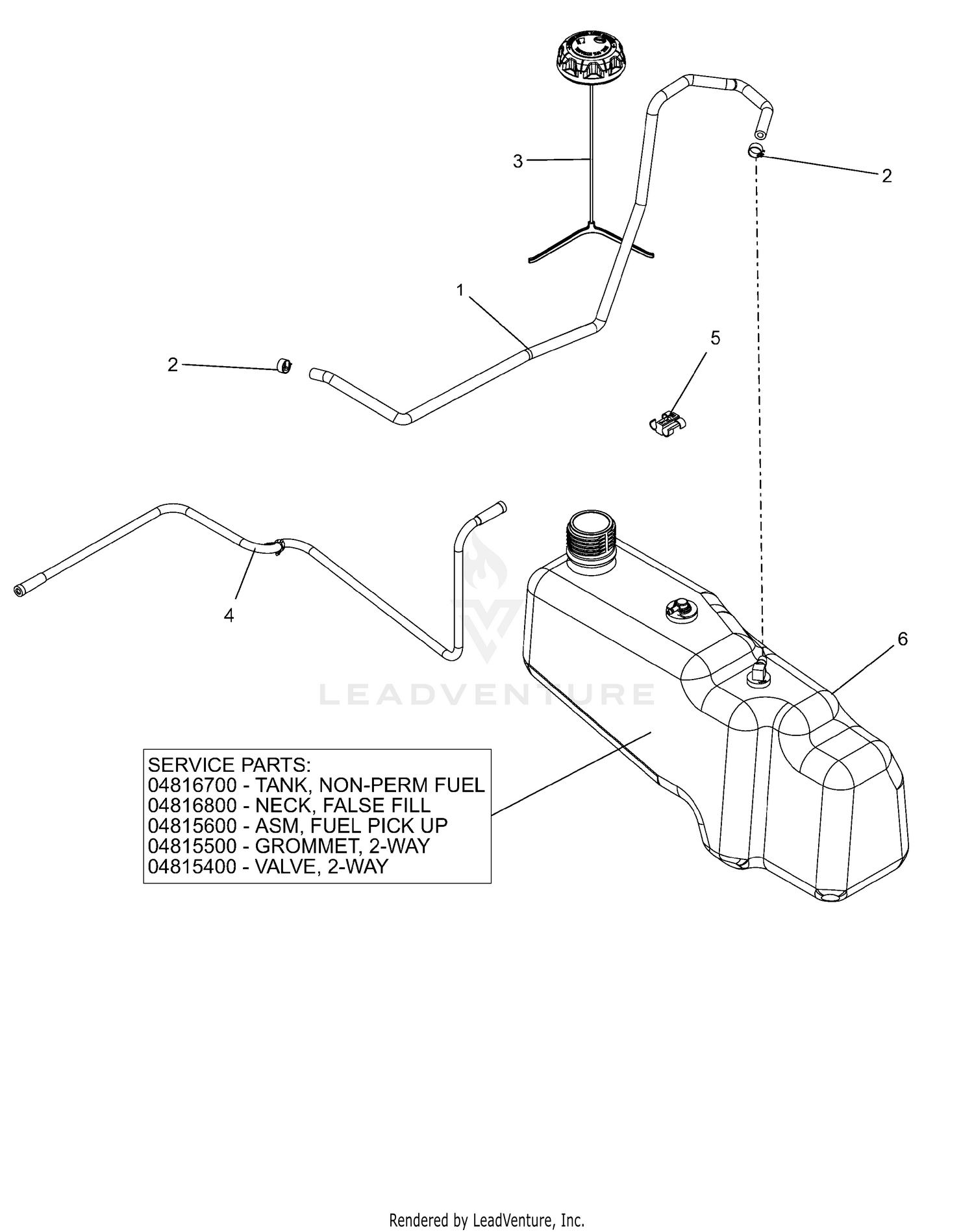 Fuel System - Kawasaki