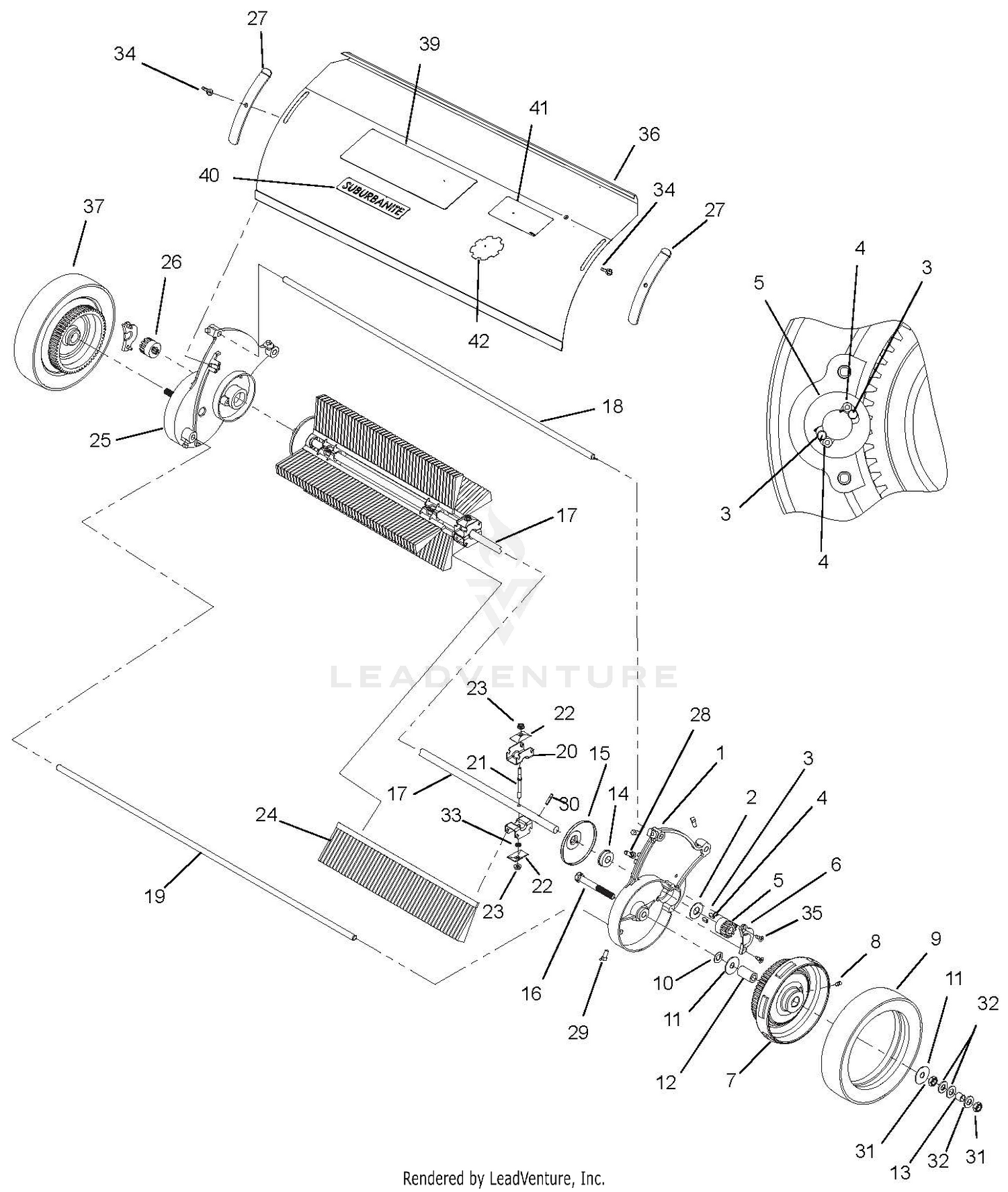 Sweeper Unit Assembly