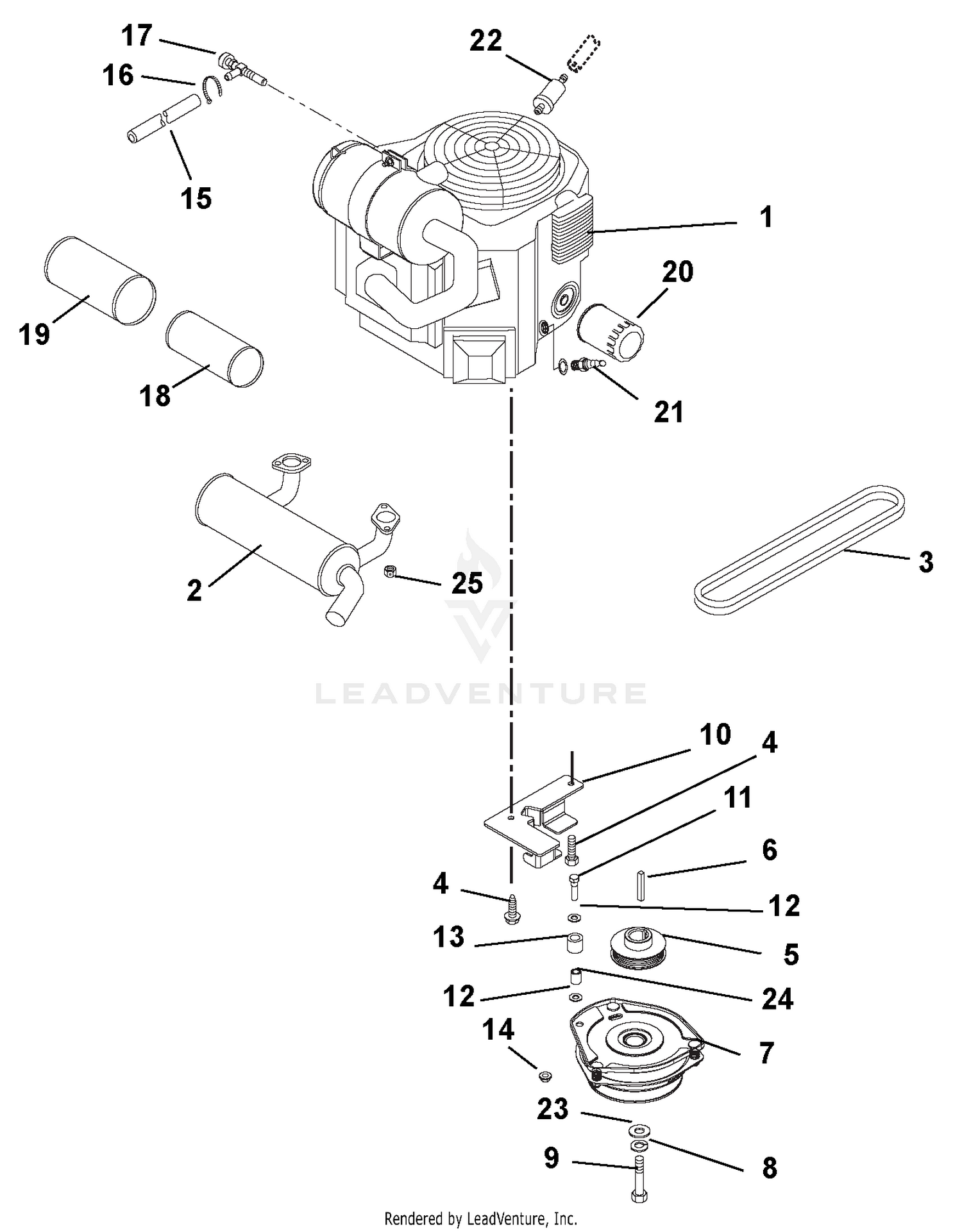 Engine And Clutch