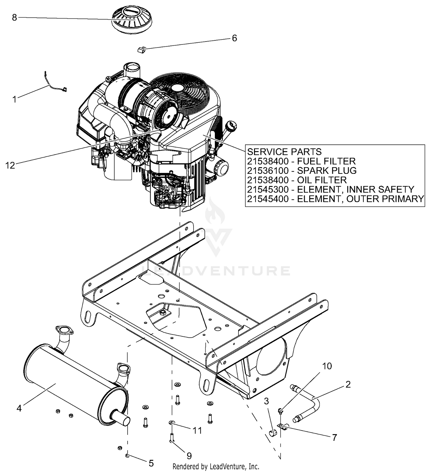Engine - Kawasaki 1000