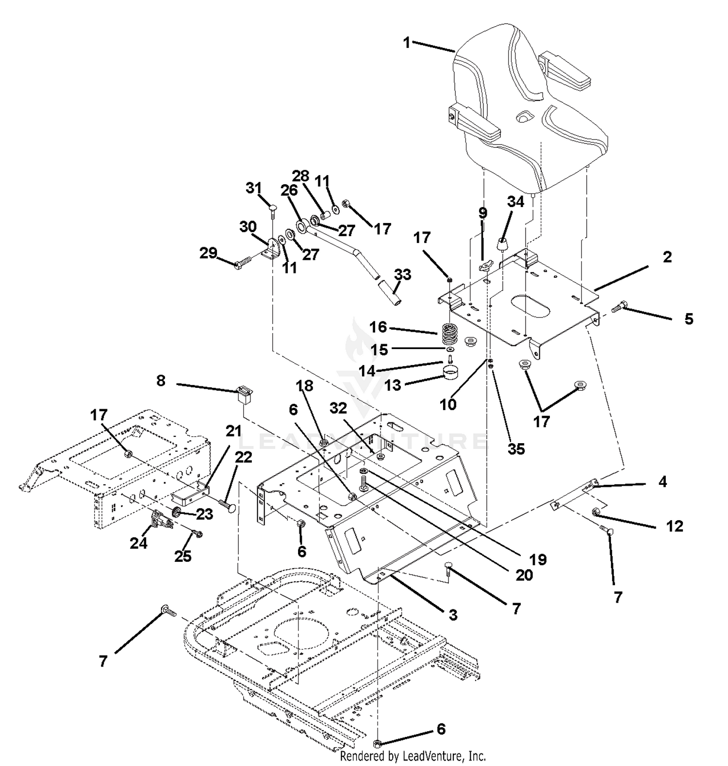 Seat and Seat Support