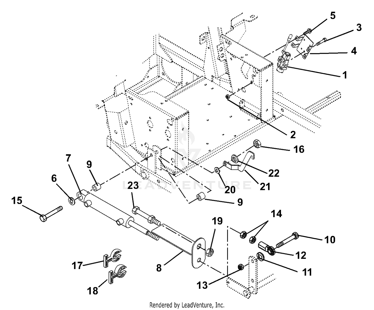 Lift Valve And Cylinder