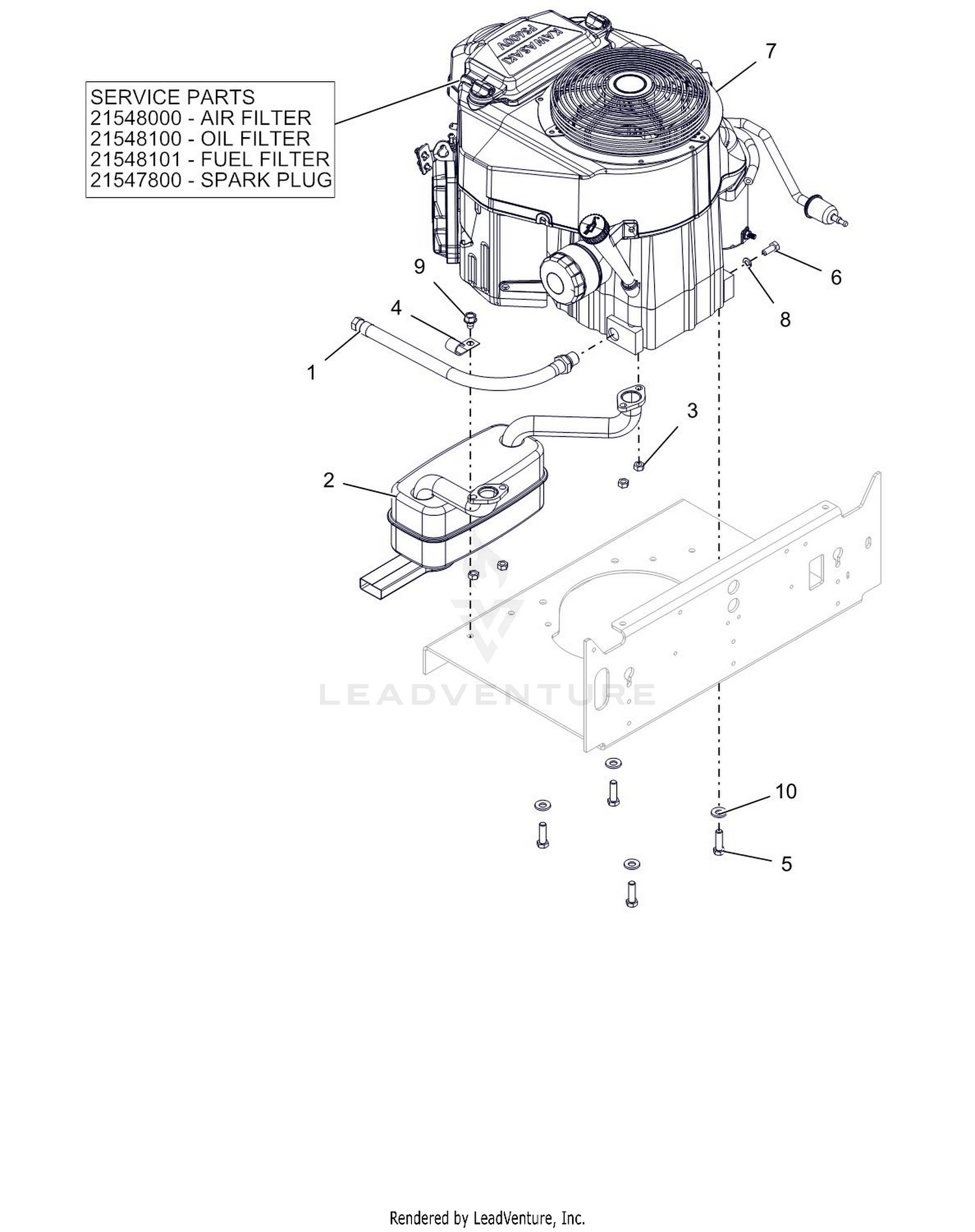 Engine - Kawasaki FS691