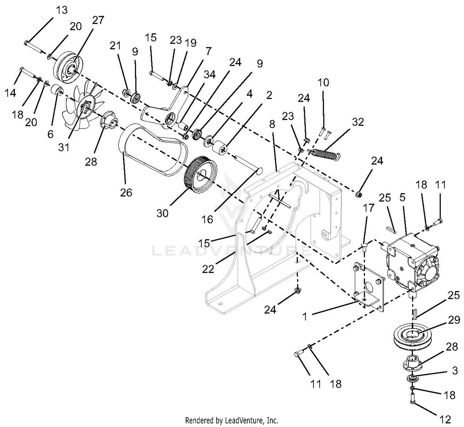 Belt, Drive - Idler Cont'd