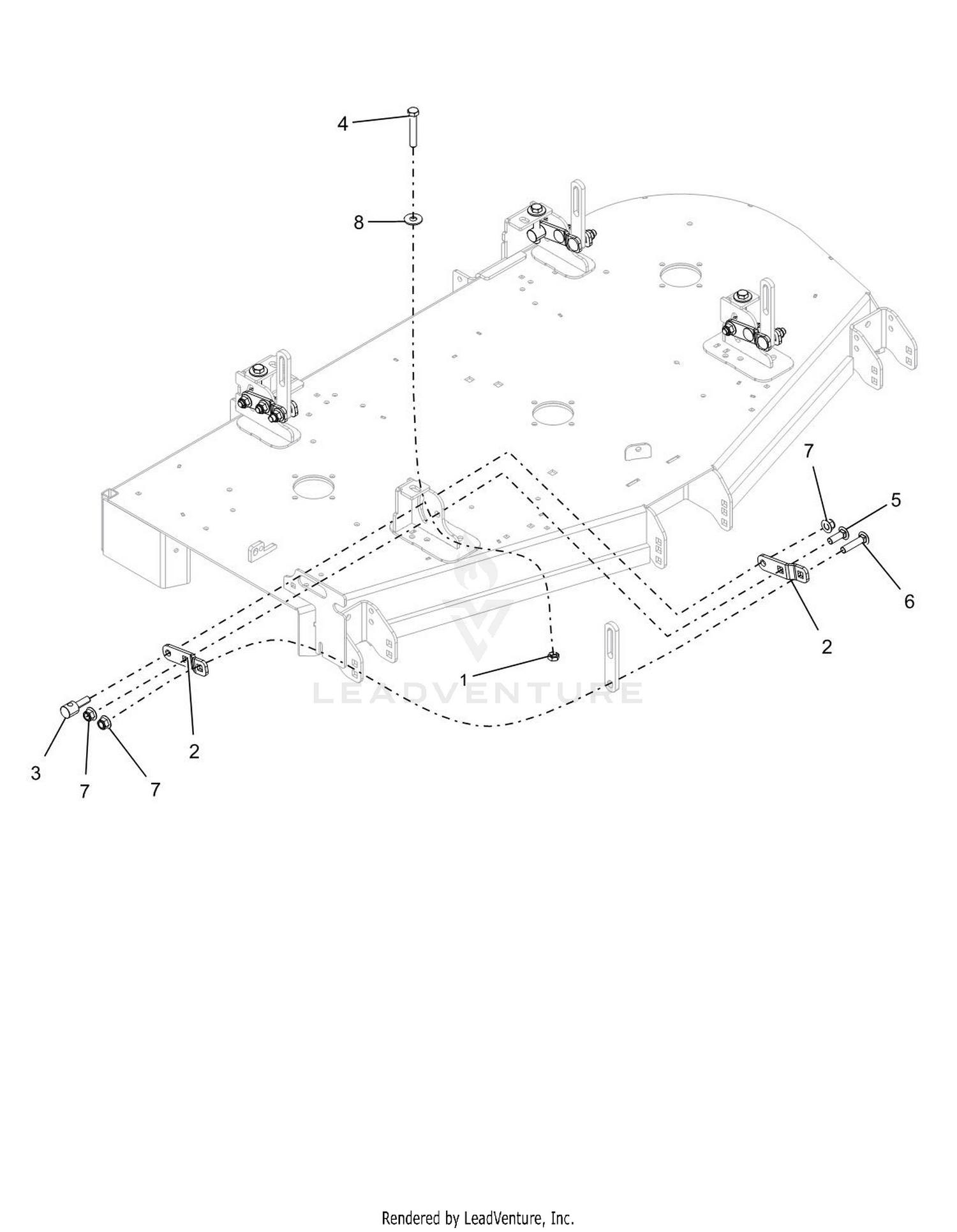 Deck Mounting Brackets