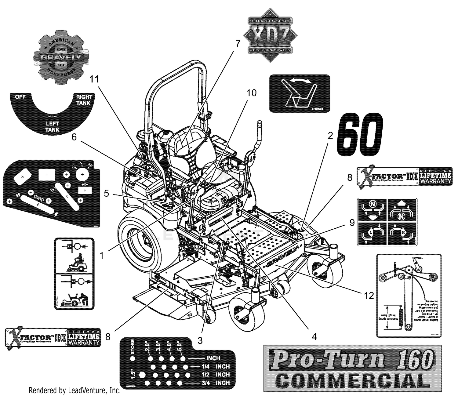 Decals - Style, Pro-Turn 160