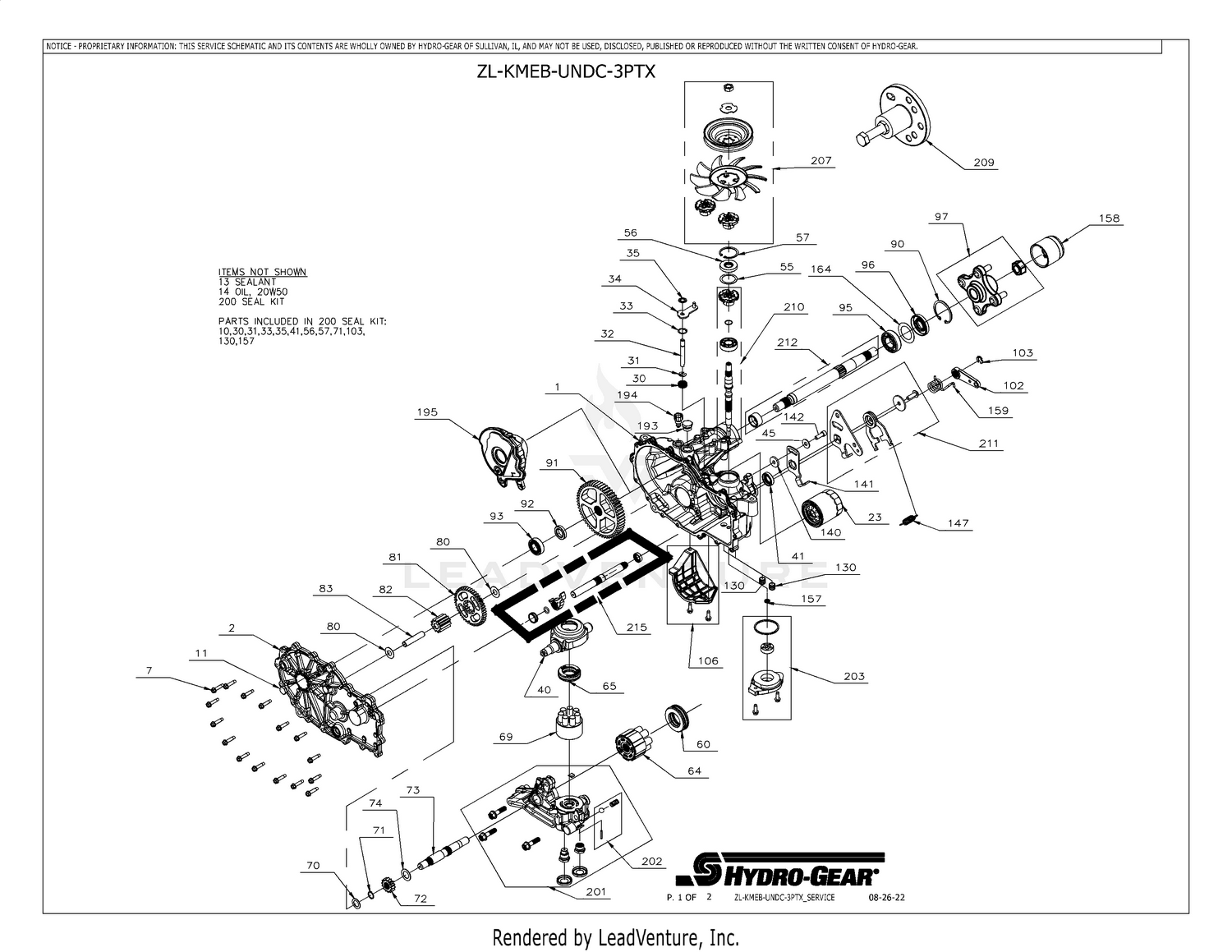 Assembly diagram