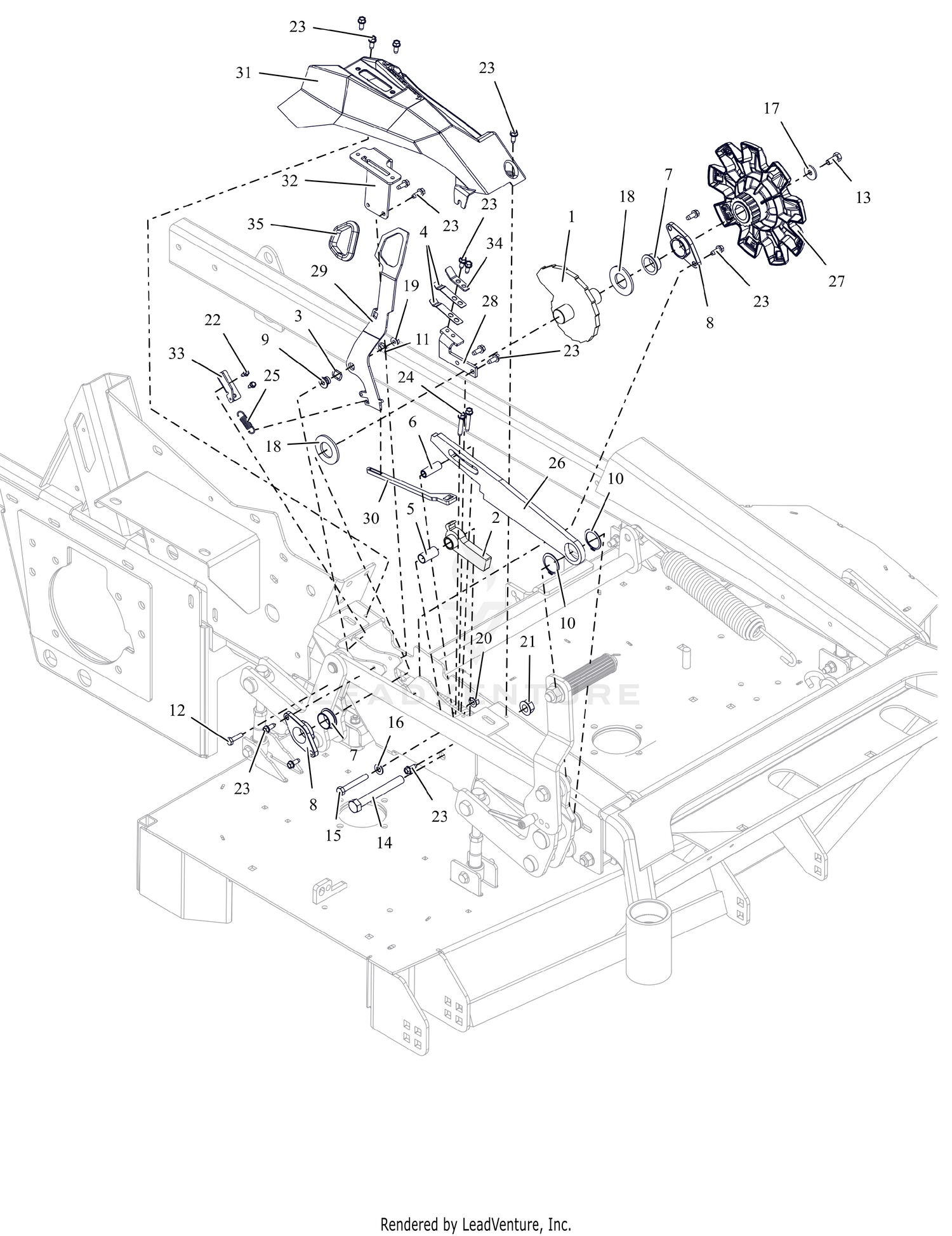Deck Lift – Height of Cut