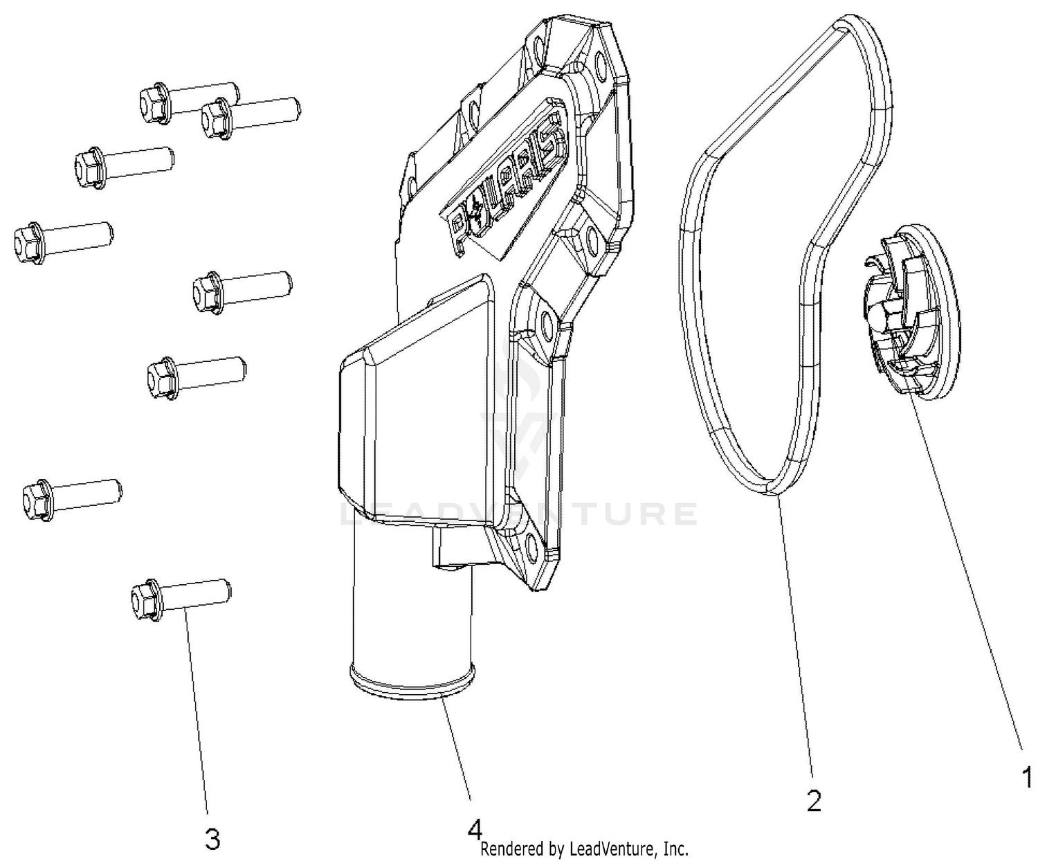 Waterpump Impeller And Cover