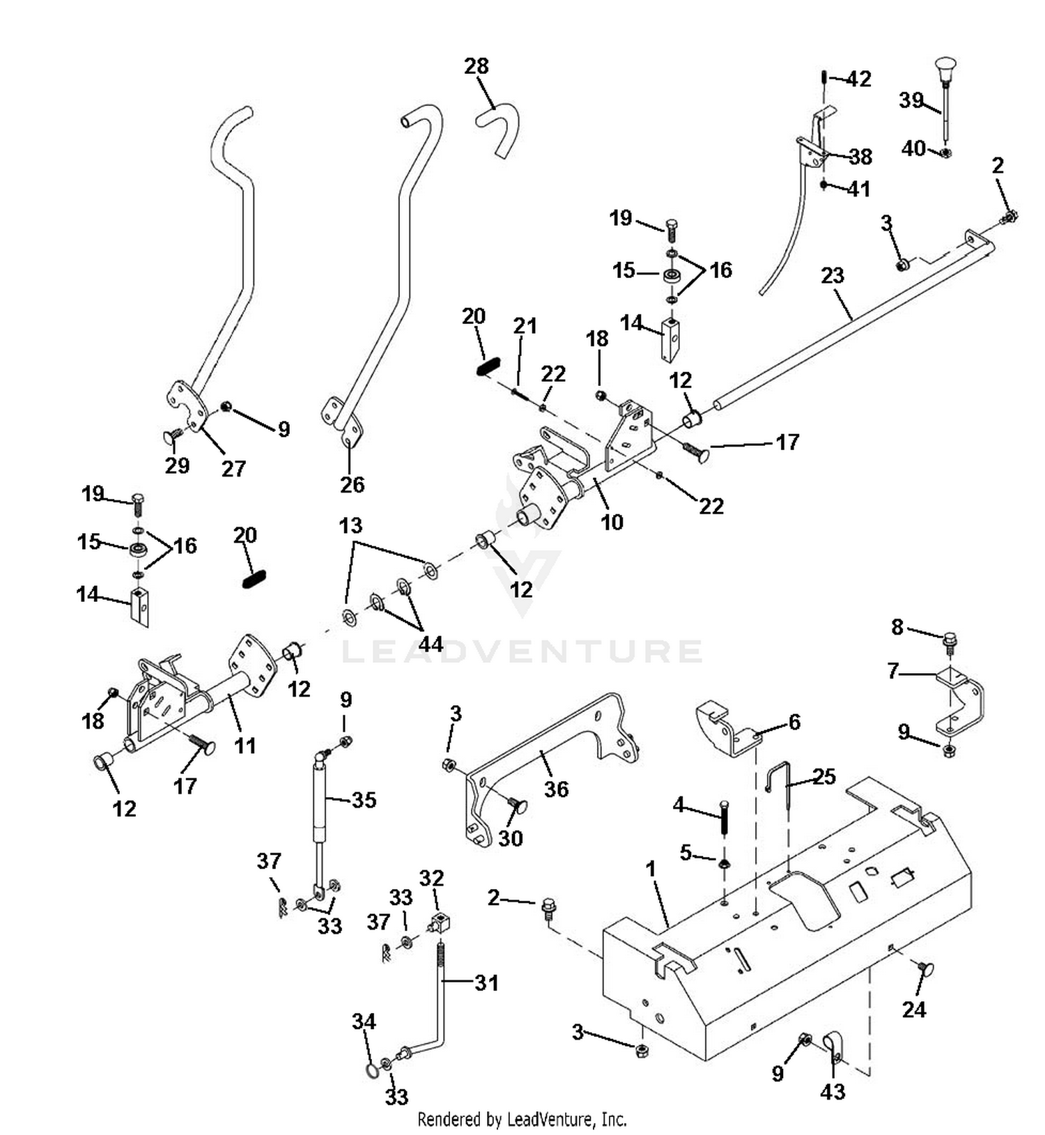 Console and Control Assembly