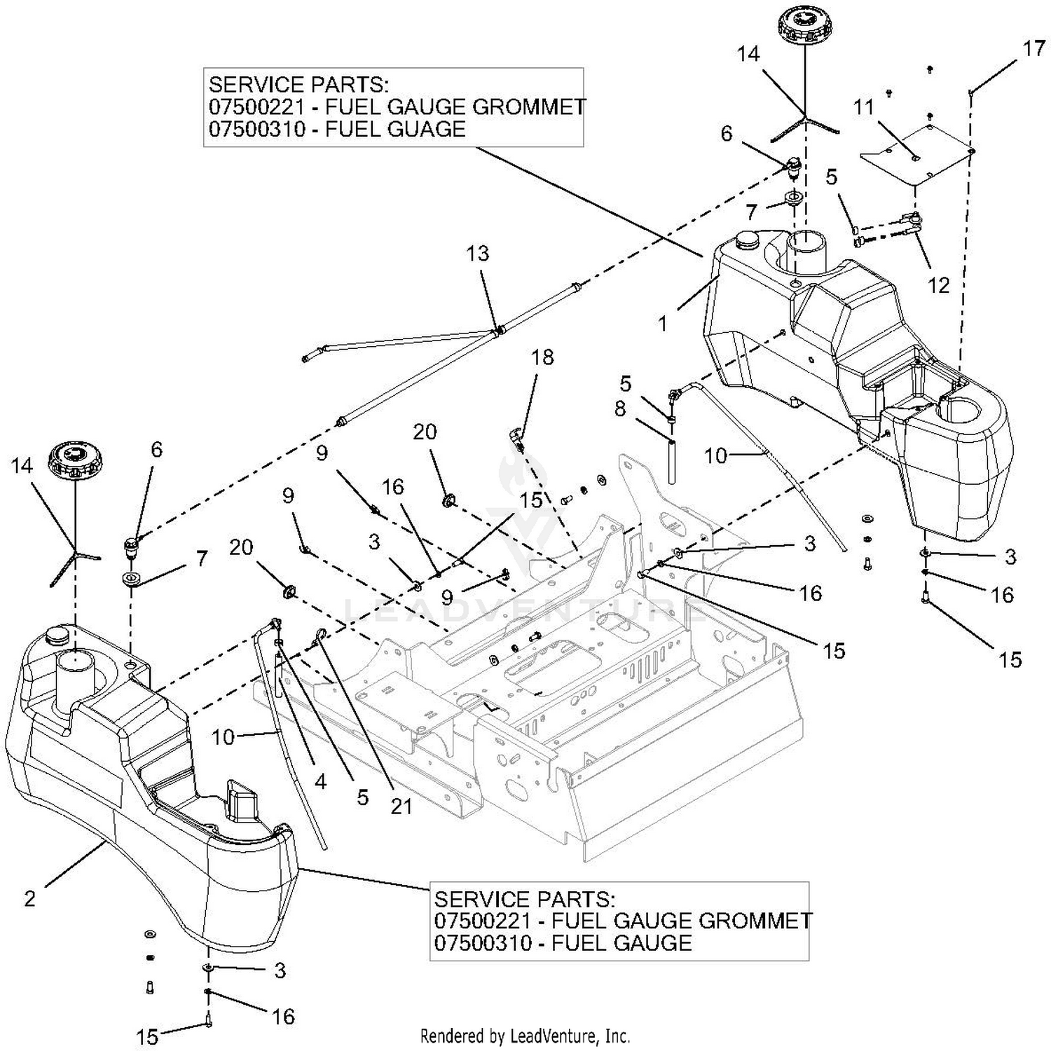 Fuel System - Non-CARB