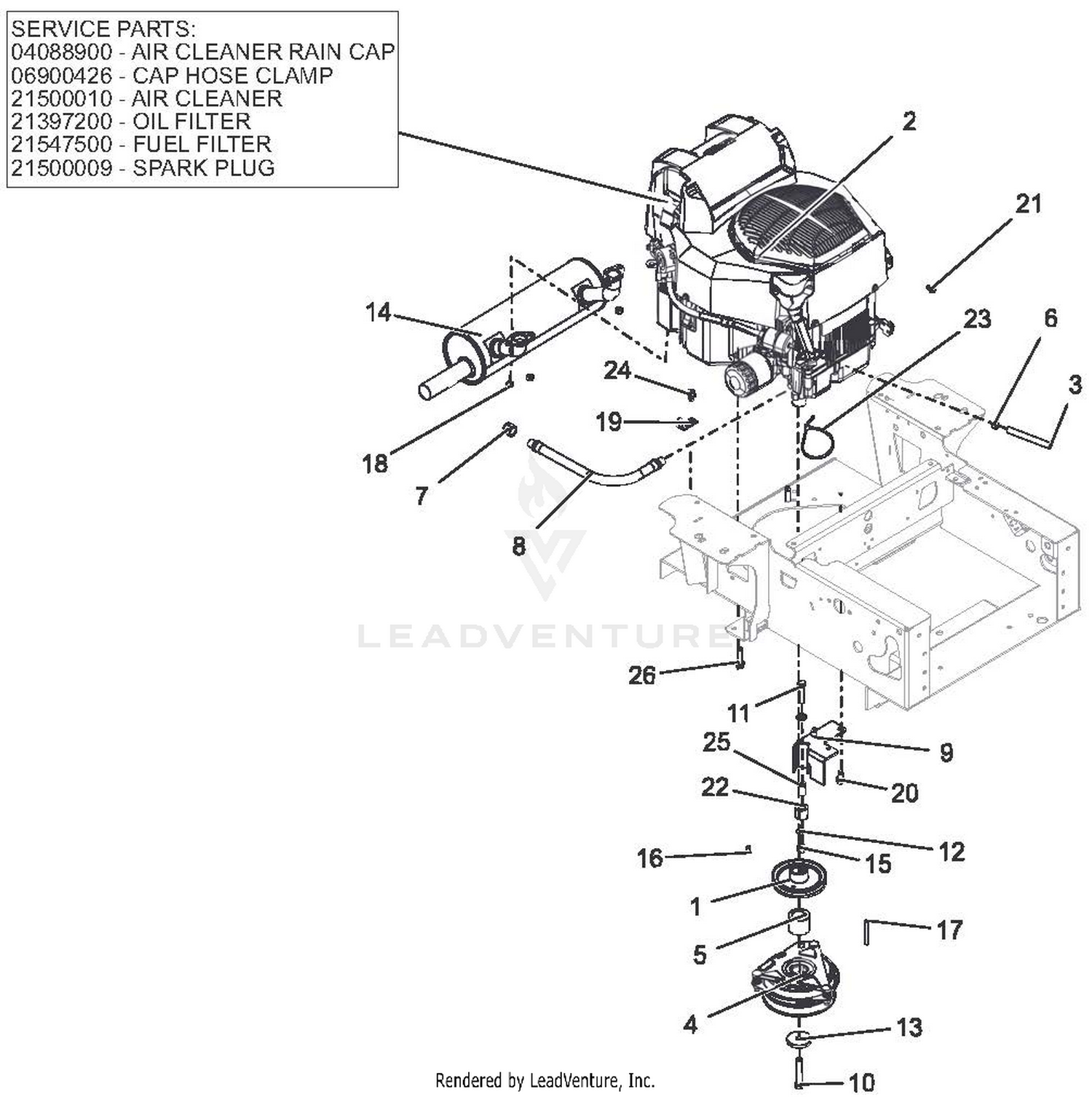 Engine - Kohler Confident ZT730