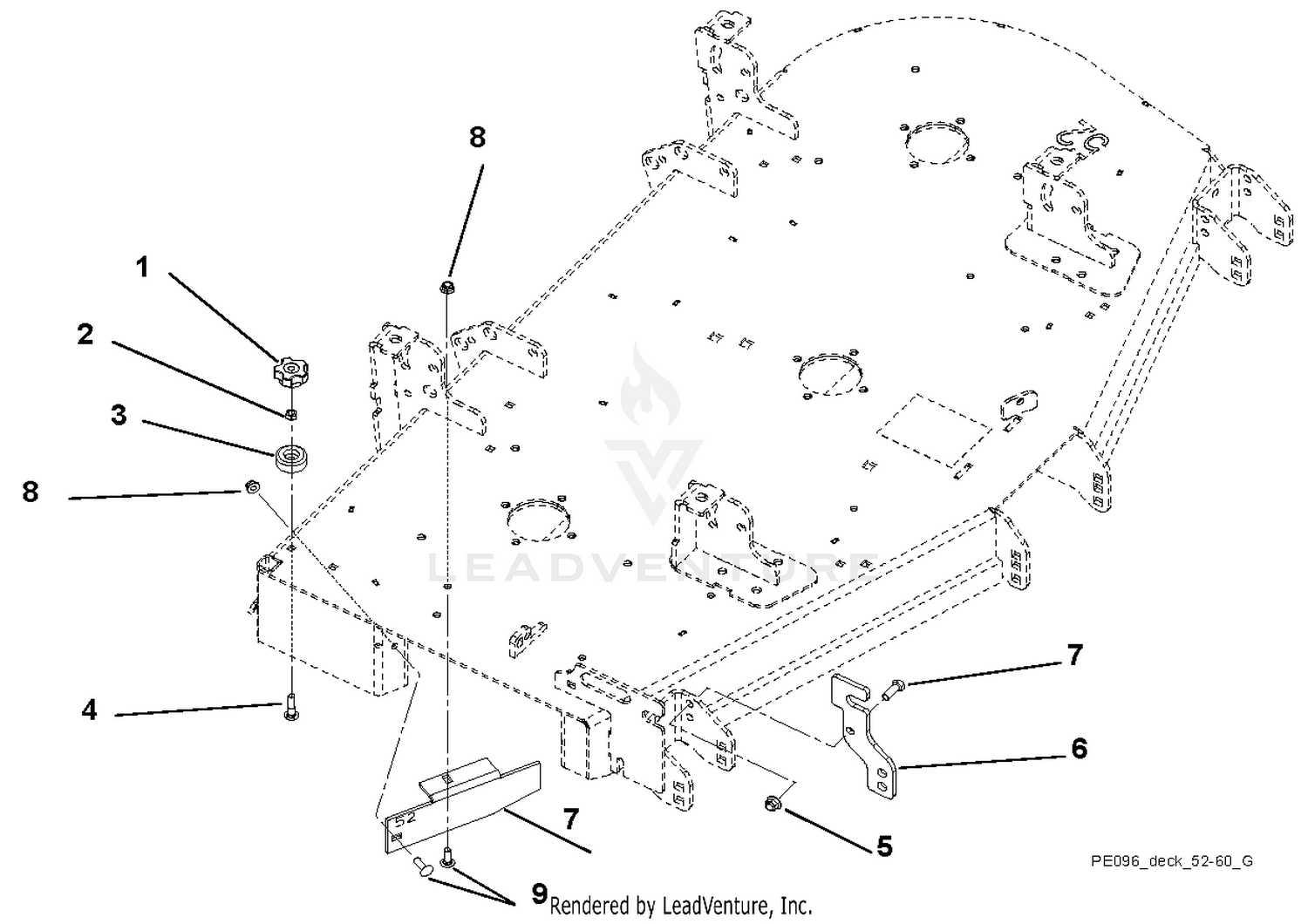 Discharge Chute Storage - 52-60