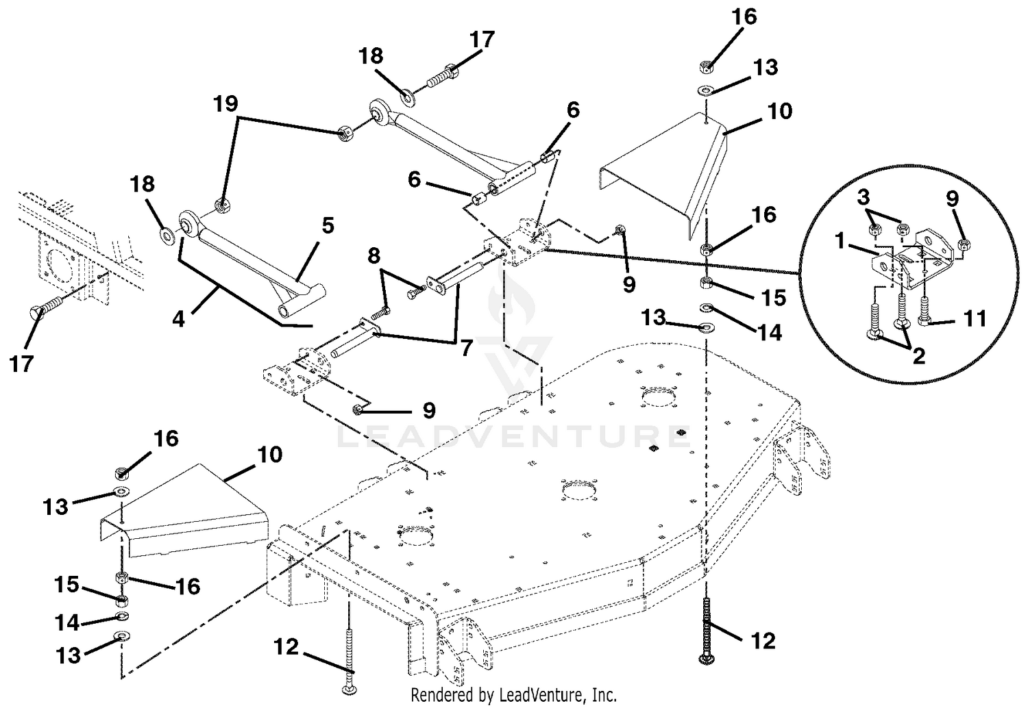Mounting Arms And Belt Guards