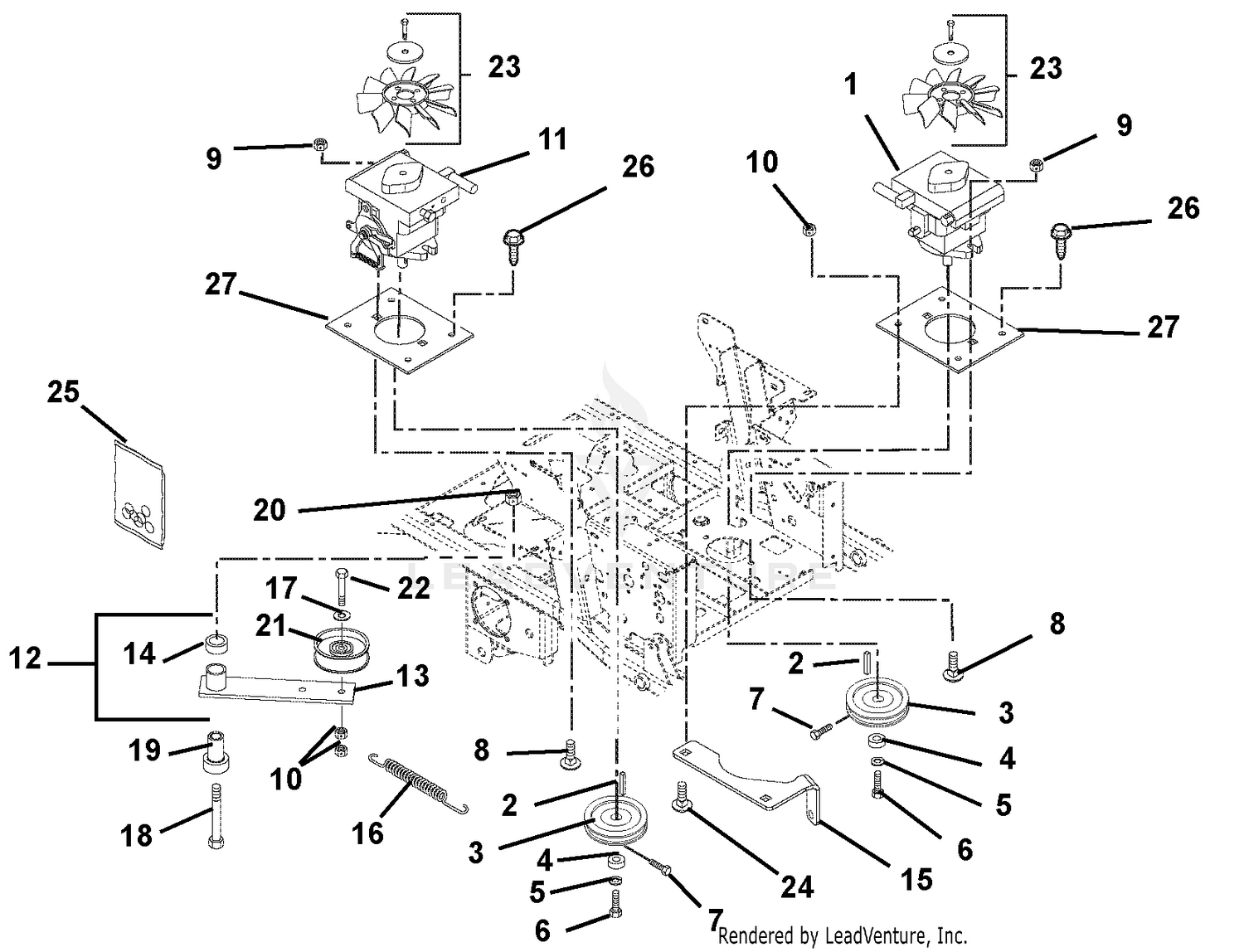 Hydrostatic Pumps And Idlers
